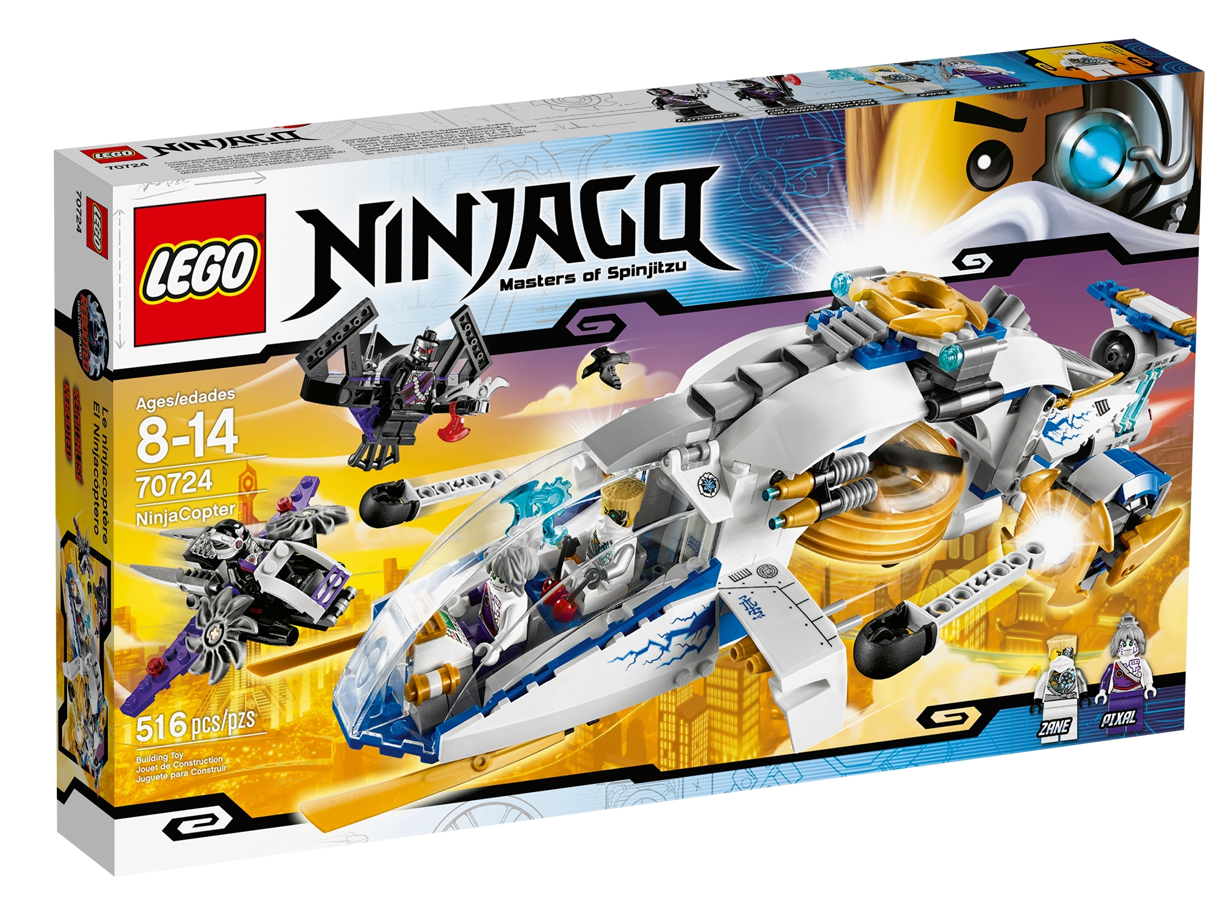 LEGO® Ninjago™ Techno Zane - With Techno Blade - Rebooted - The