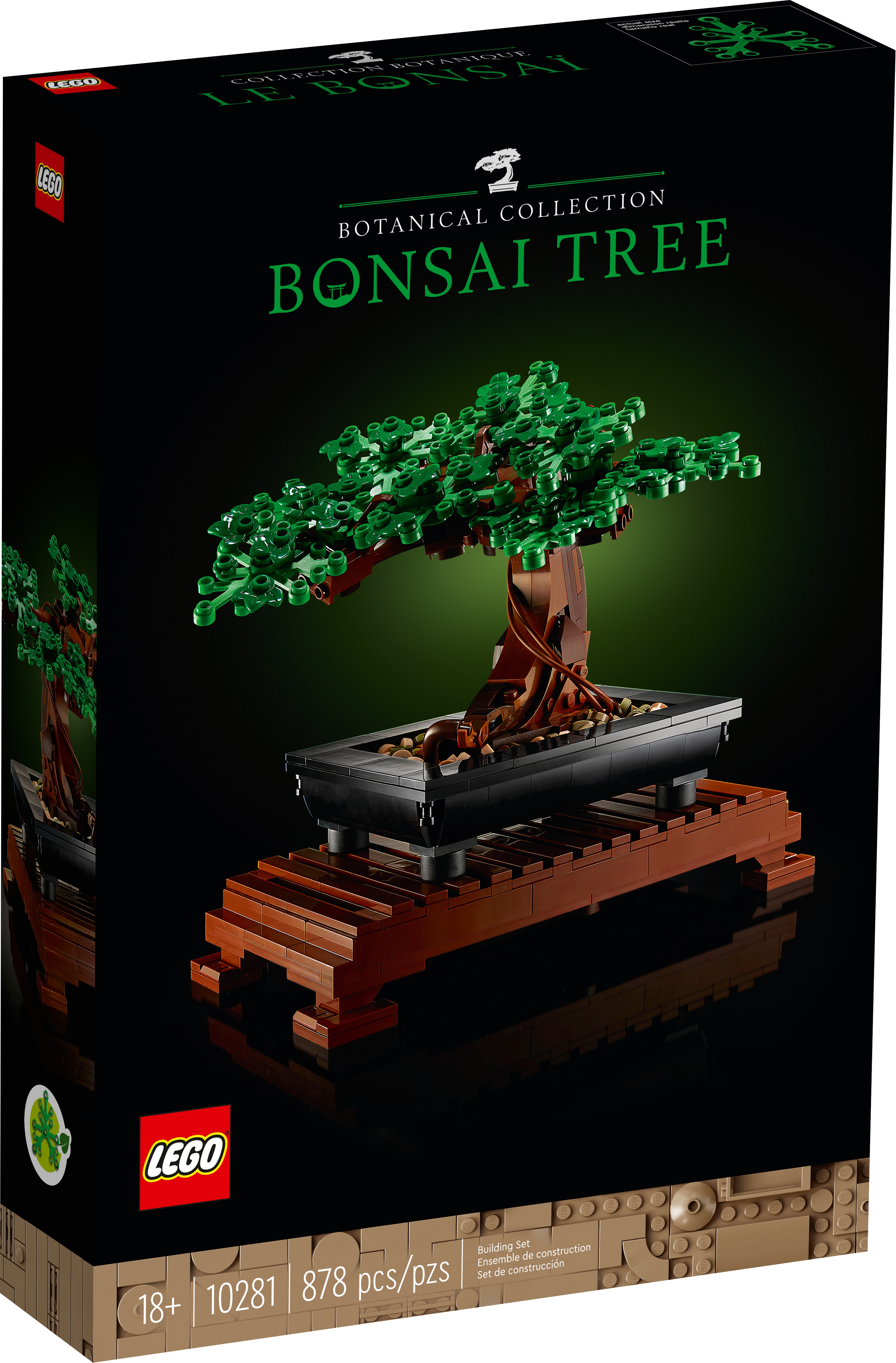 LEGO BOTANICAL COLLECTION 10281  Bonsai + Japanese cherry blossom tree  unboxing and speed build 