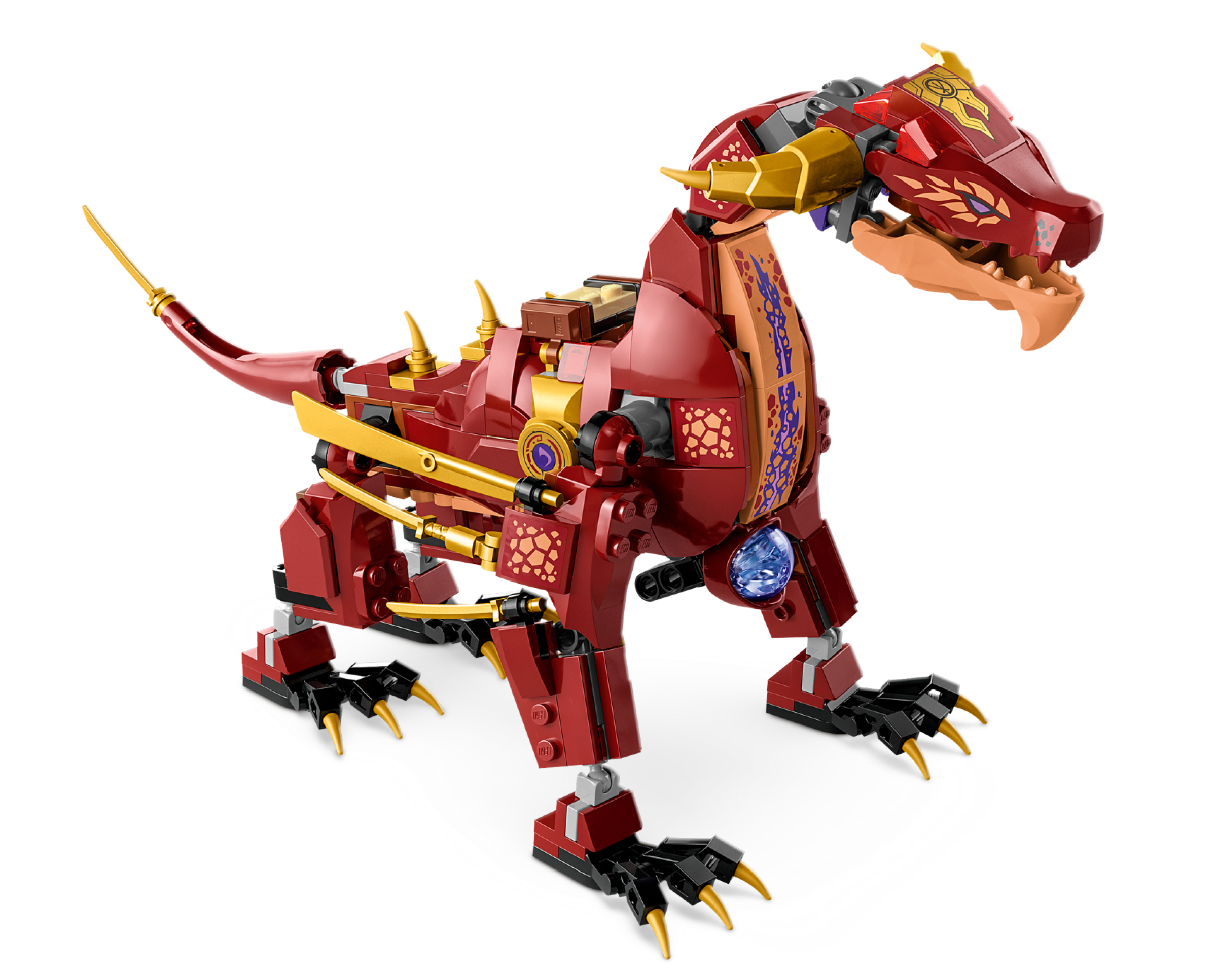 LEGO NINJAGO® 71793 Dragone di Lava Transformer Heatwave