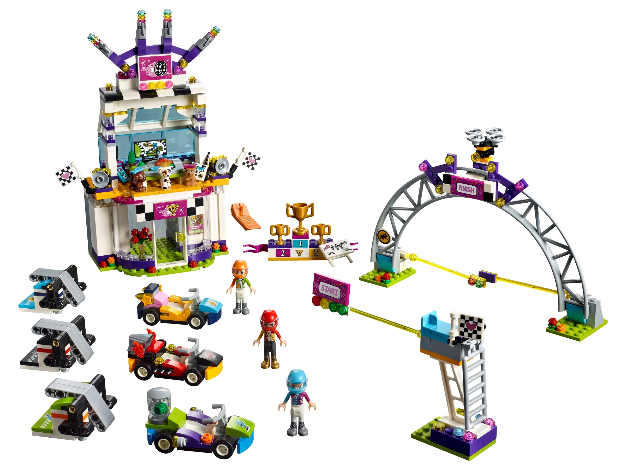 Det store billøpet 41352 | Friends | LEGO® Shop