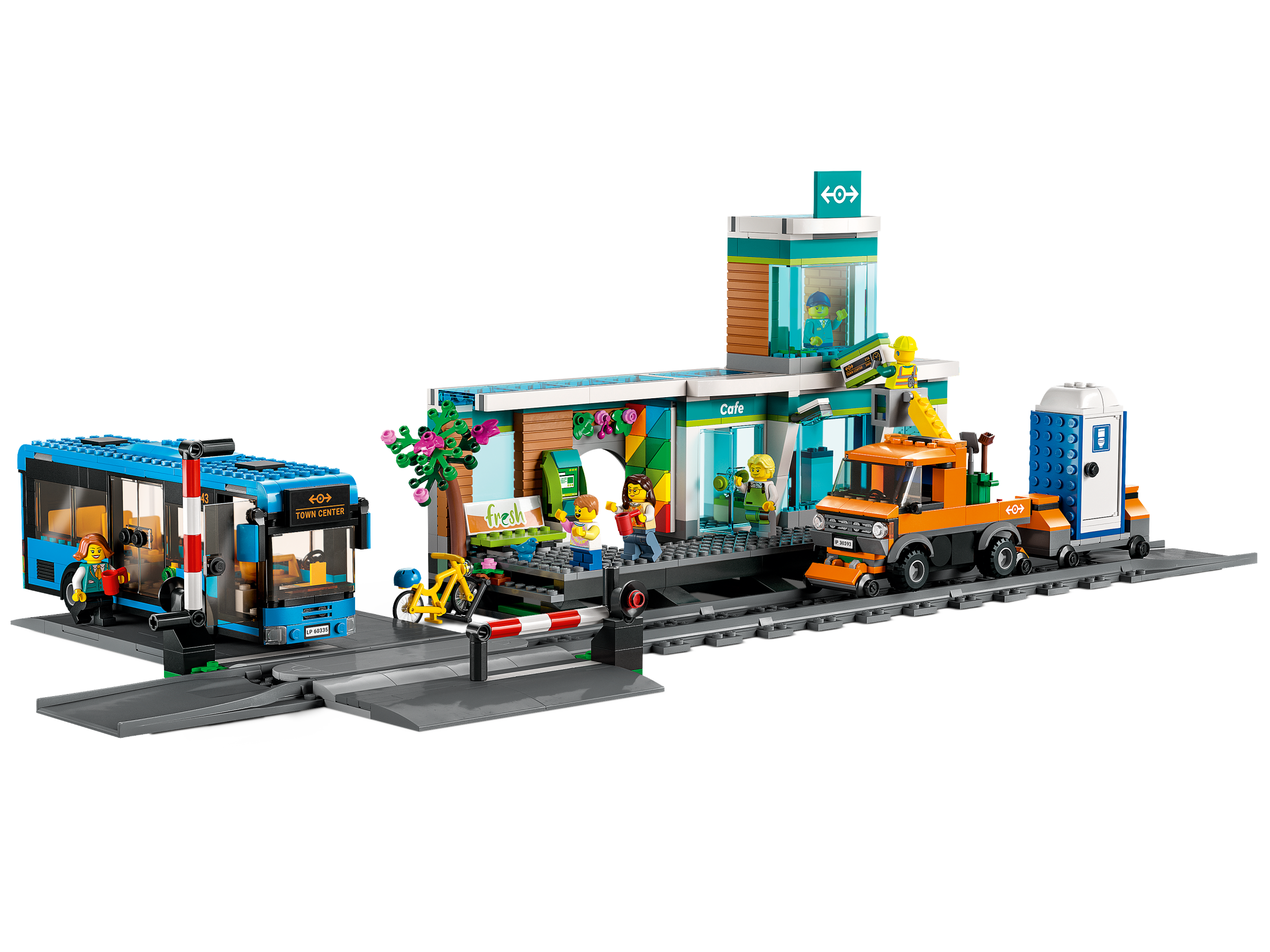 Lego - LEGO® City - La gare routière - 60154 - Briques Lego - Rue du  Commerce