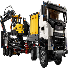 Volvo FMX-lastbil og EC230 elektrisk gravemaskine - 42175 - Technic