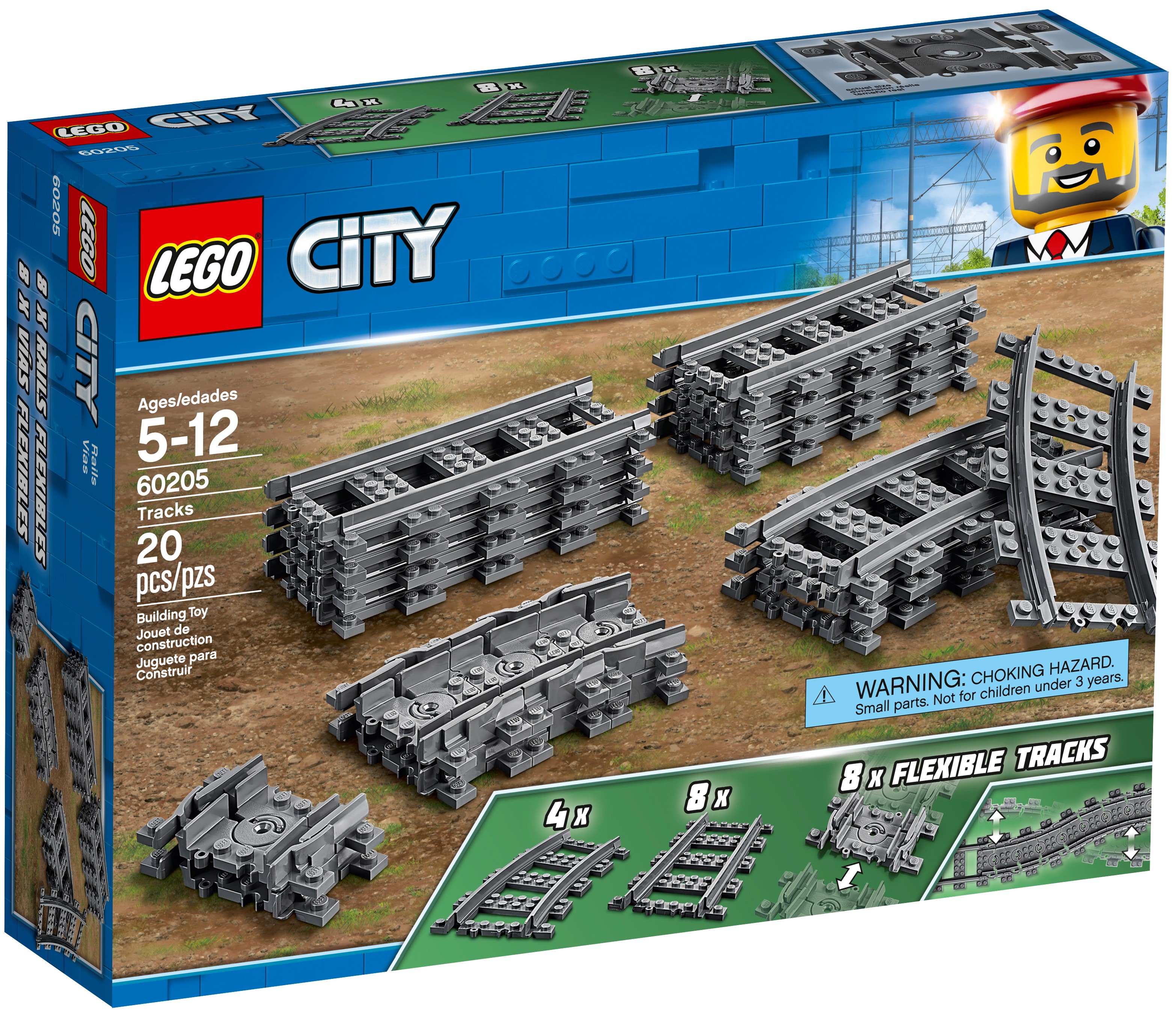 geschenk Ijzig Passief Tracks 60205 | City | Buy online at the Official LEGO® Shop US