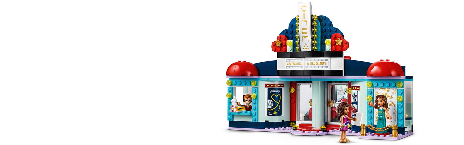 Heartlake City Movie Theater 41448 | Buy Shop US LEGO® | Friends at online the Official