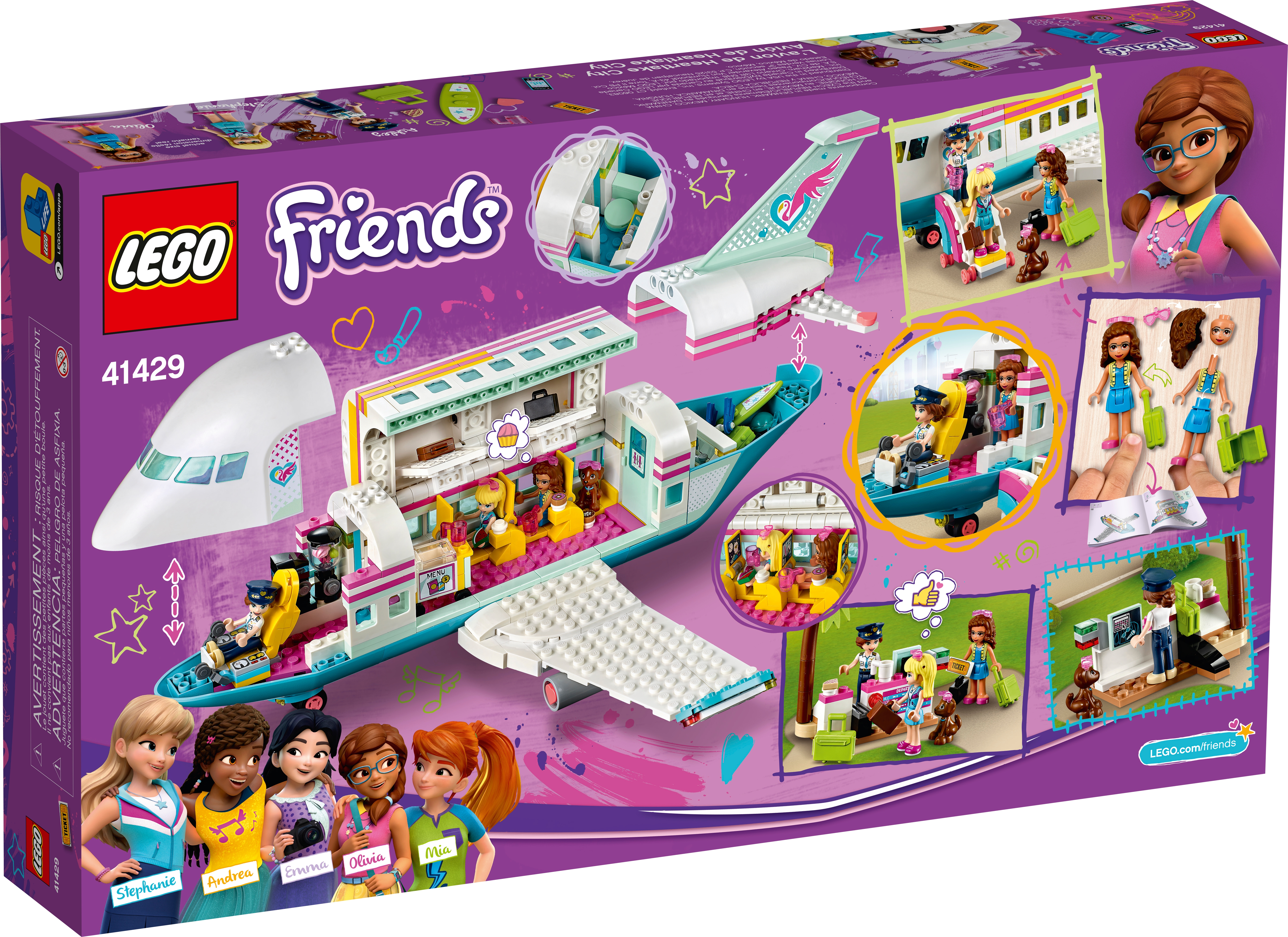 Heartlake City Airplane 41429 | Friends | Buy online Official LEGO® Shop US