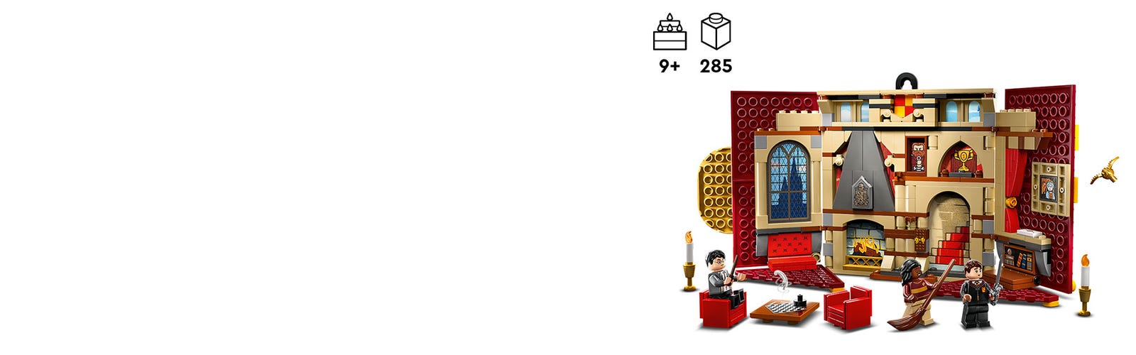 Lego - Harry Potter Le blason de la maison Poufsouffle - Briques Lego - Rue  du Commerce