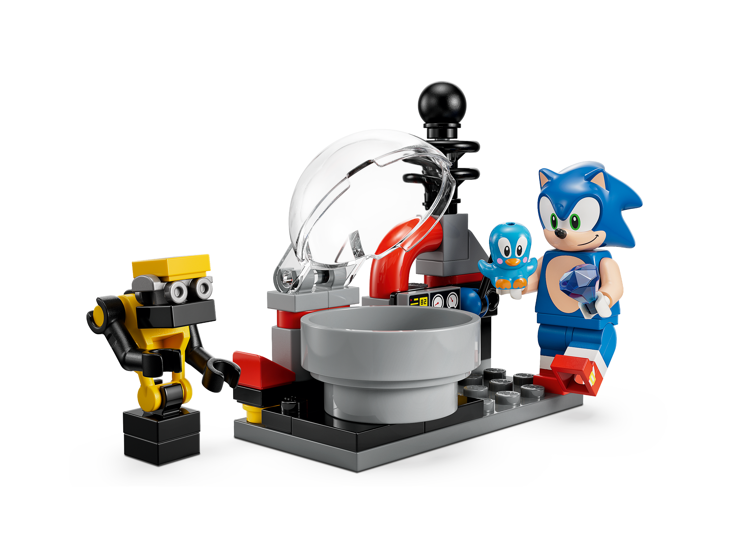 Lego Sonic vs. Dr. Eggman's Death Egg Robot 