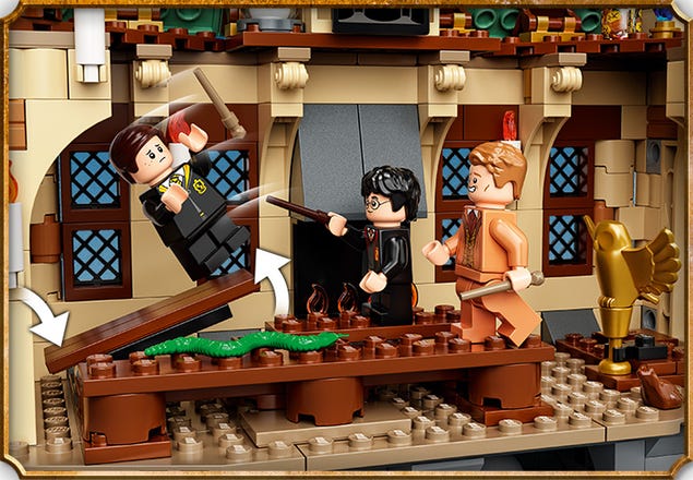 LEGO Harry Potter A Câmara dos Segredos de Hogwarts - 1176 Peças