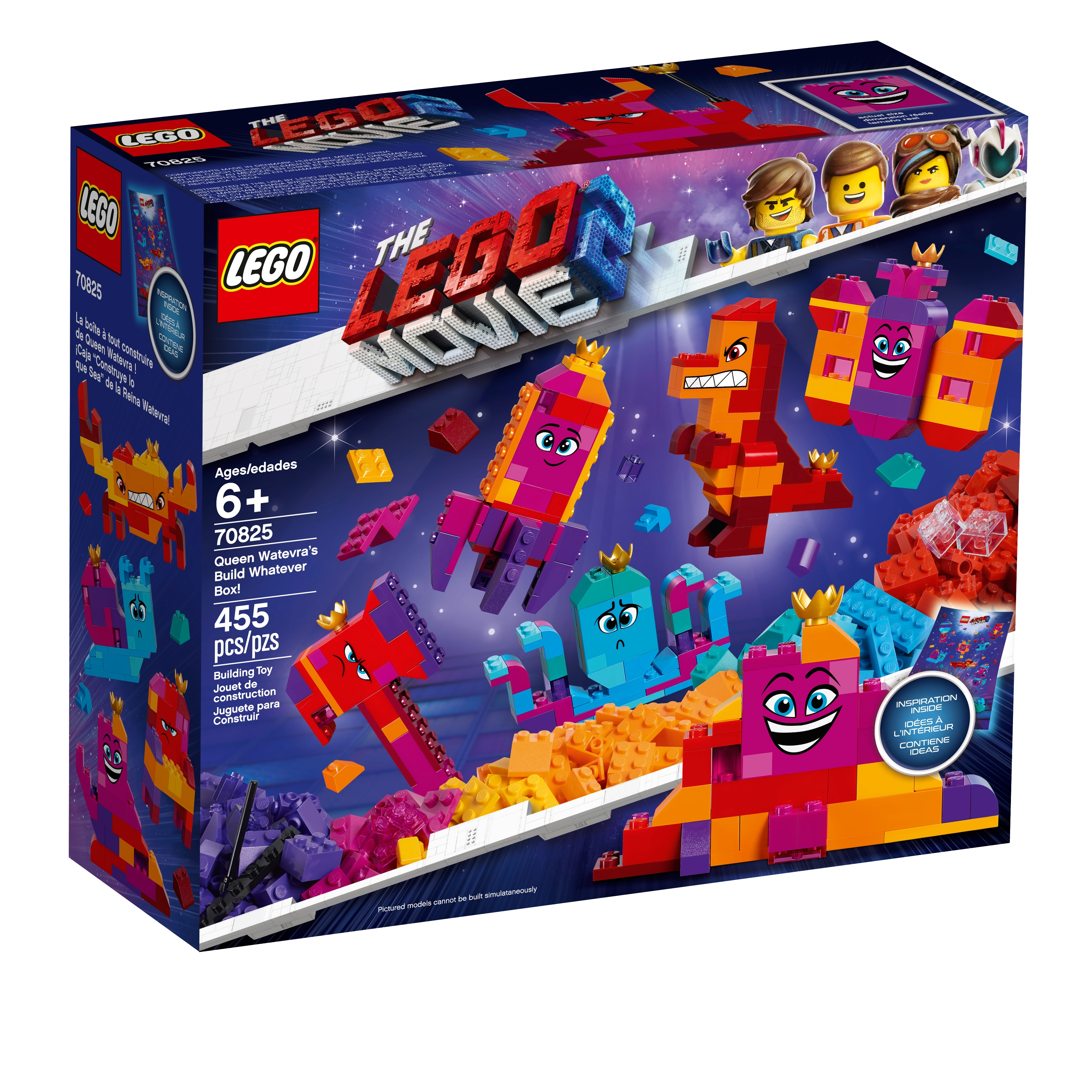 Queen Watevra's Build Whatever Box! 70825 | THE LEGO® MOVIE 2
