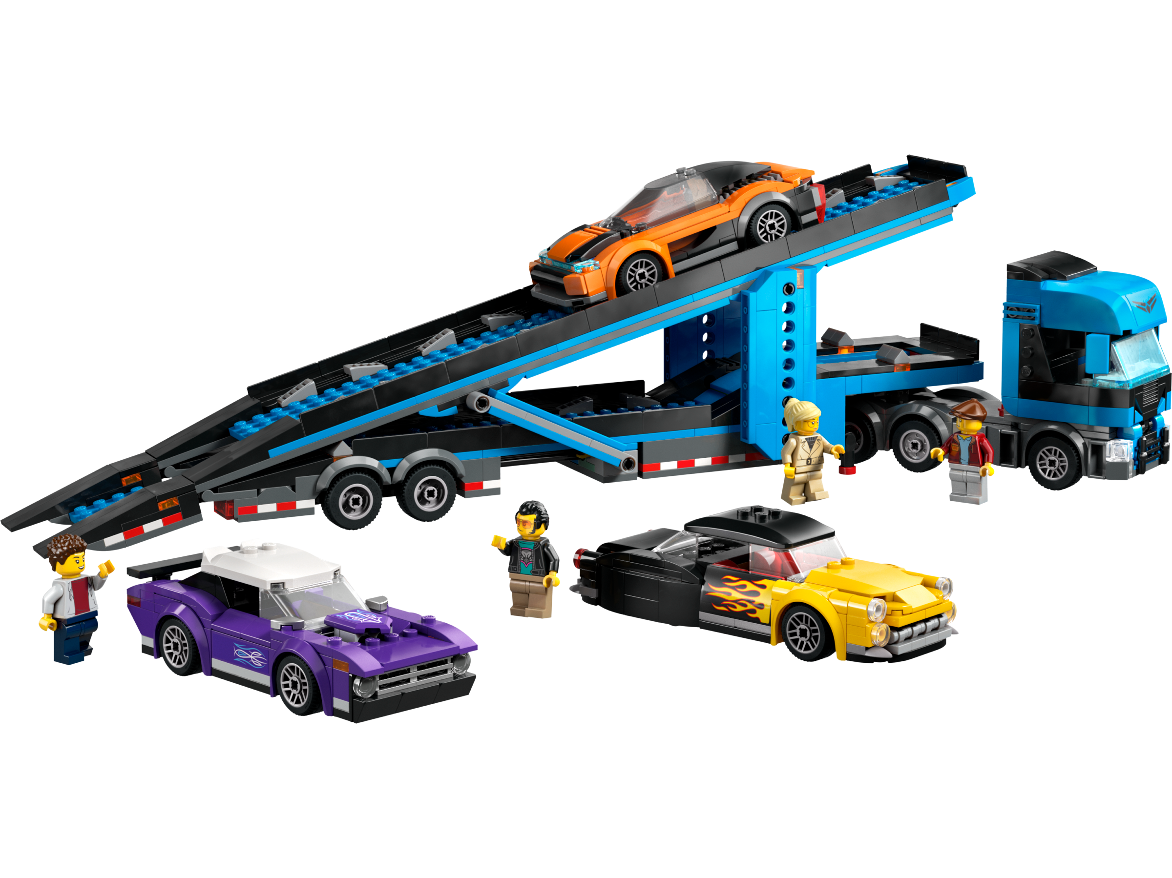 Car Transporter Truck with Sports Cars 60408 City Buy online at the Official LEGO Shop US