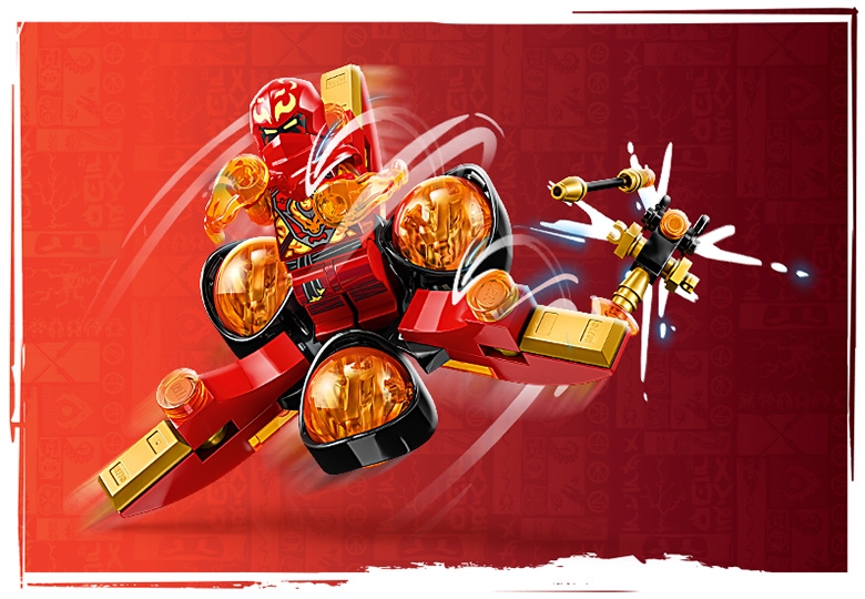 Kai's Dragon Power Spinjitzu Flip 71777 | NINJAGO® | Buy online at 