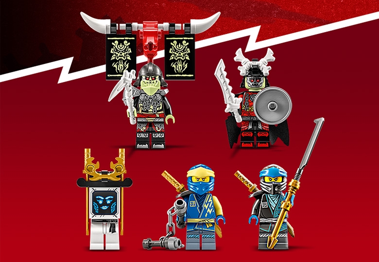 Jay’s Titan Mech 71785 | NINJAGO® | Buy online at the Official LEGO® Shop US