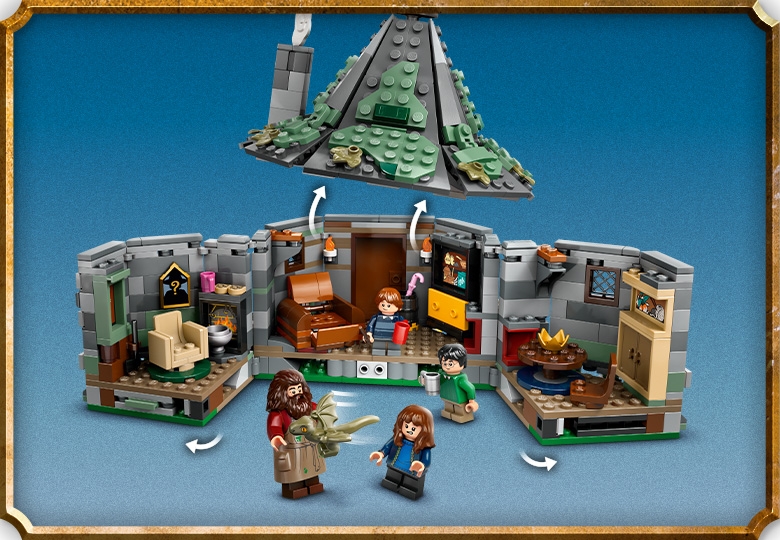 Harry potter hagrid's house hot sale lego