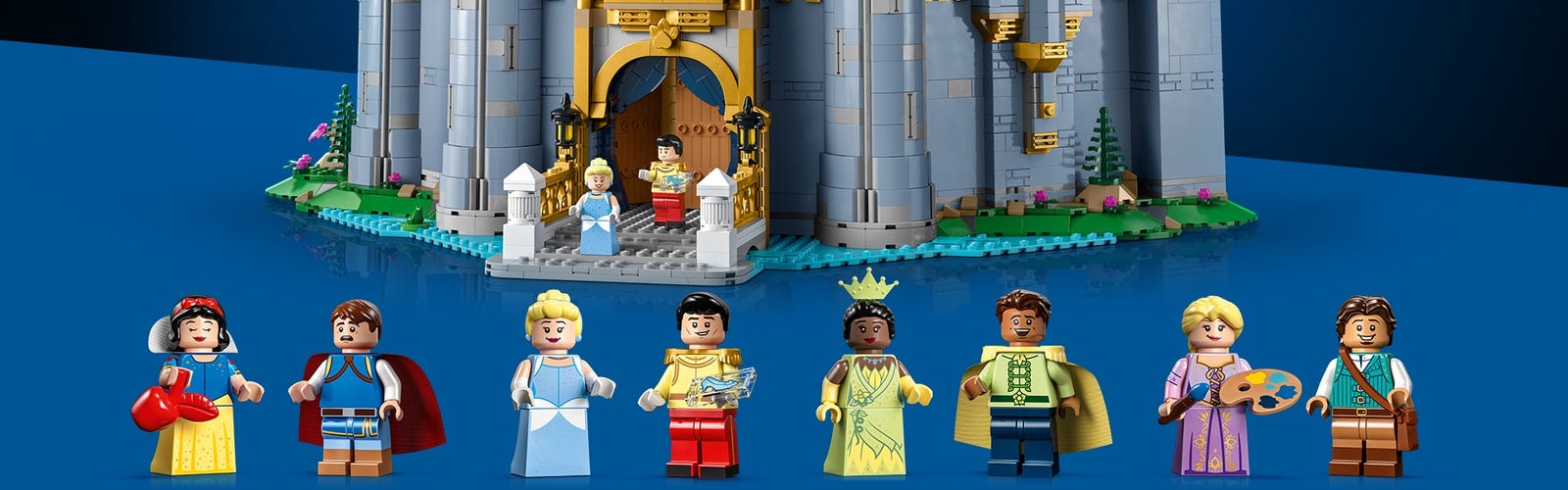 Teca in Plexiglas® per LEGO® Castello Disney (43222)