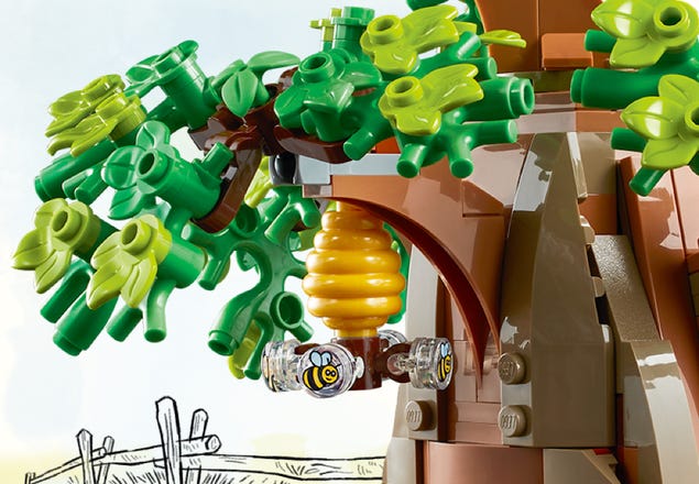 LEGO 21326 Ideas LEGO Disney Set per adulti Winnie the Pooh, Display House,  Eeyore LEGO Minifigure, Piglet Minifigure - Giochi e Prodotti per l'Età  Evolutiva