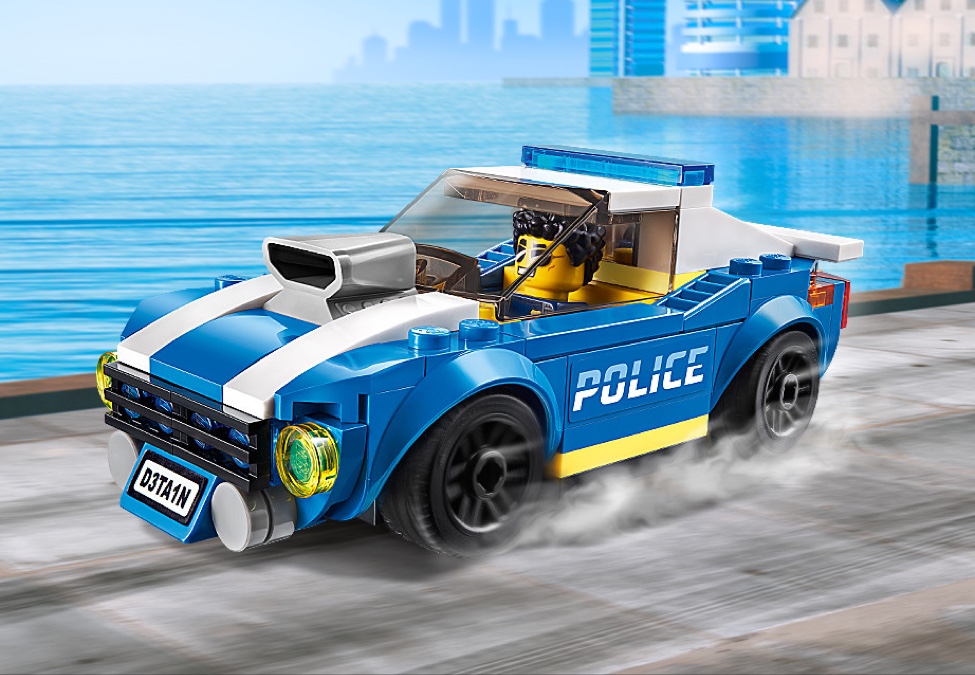 Police 2024 motorbike lego