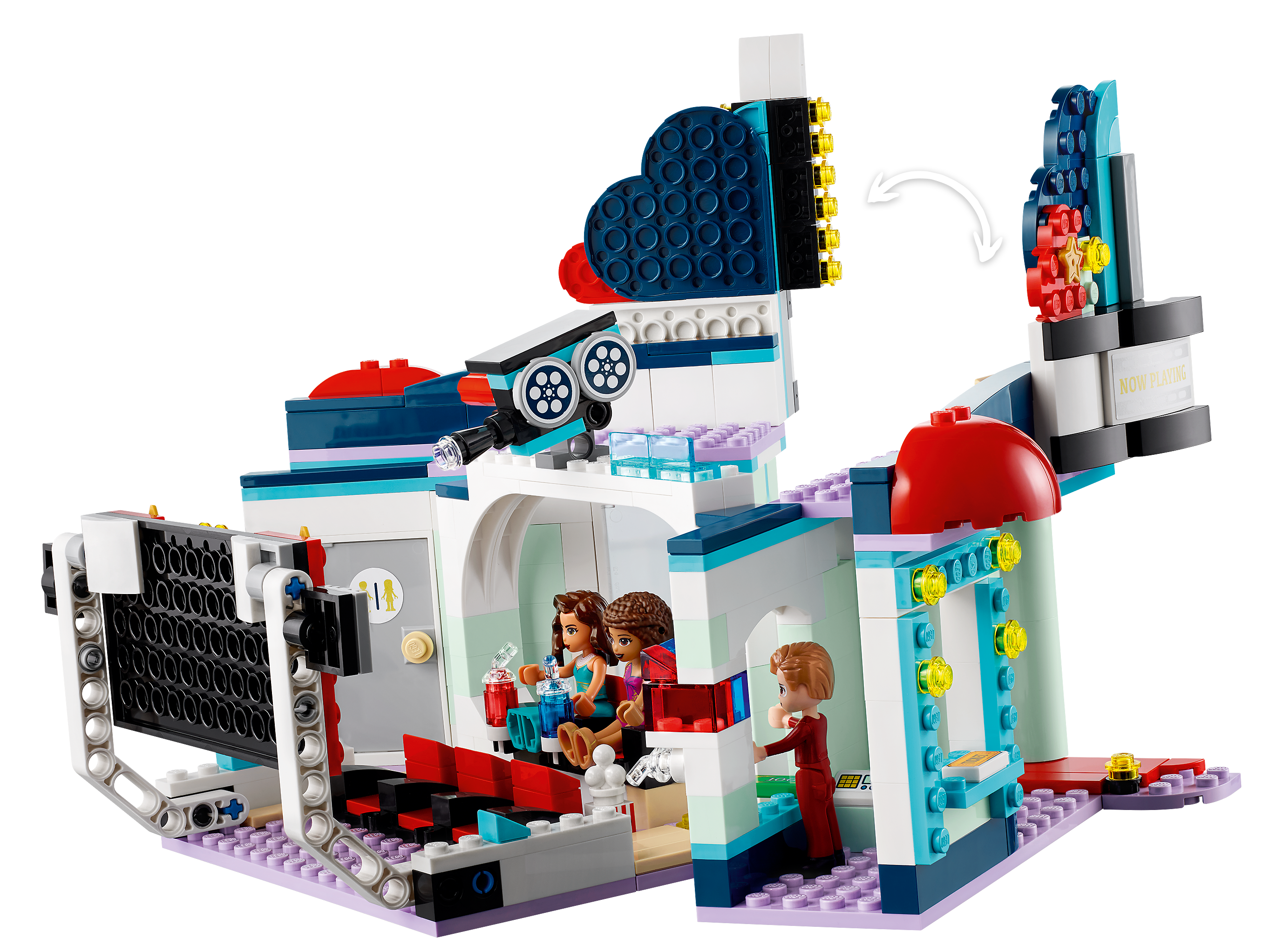Theater Buy | Movie LEGO® Heartlake the at online 41448 Shop US Official Friends | City