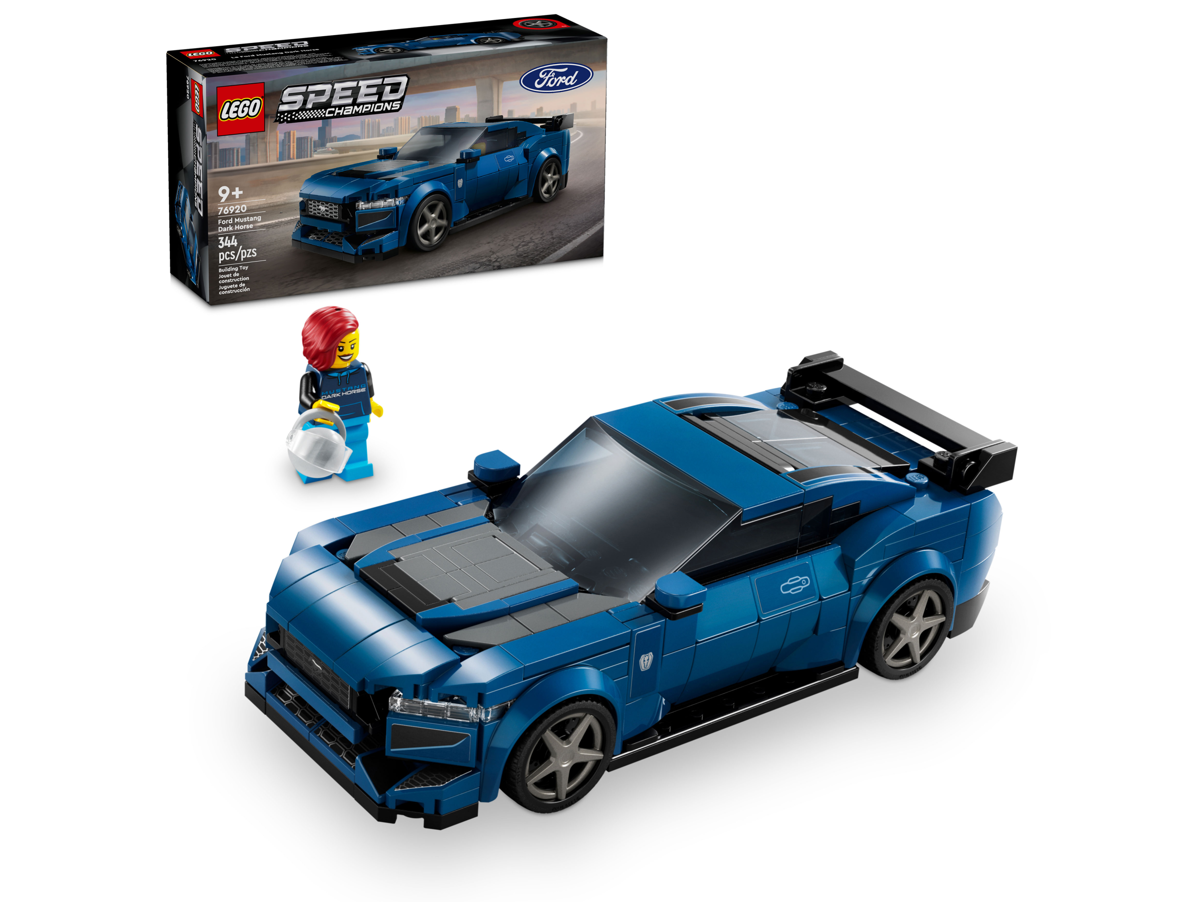 LEGO: LEGO SPEED CHAMPIONS 76920 - AUTO SPORTIVA FORD MUSTANG DARK HORSE -  Vendiloshop