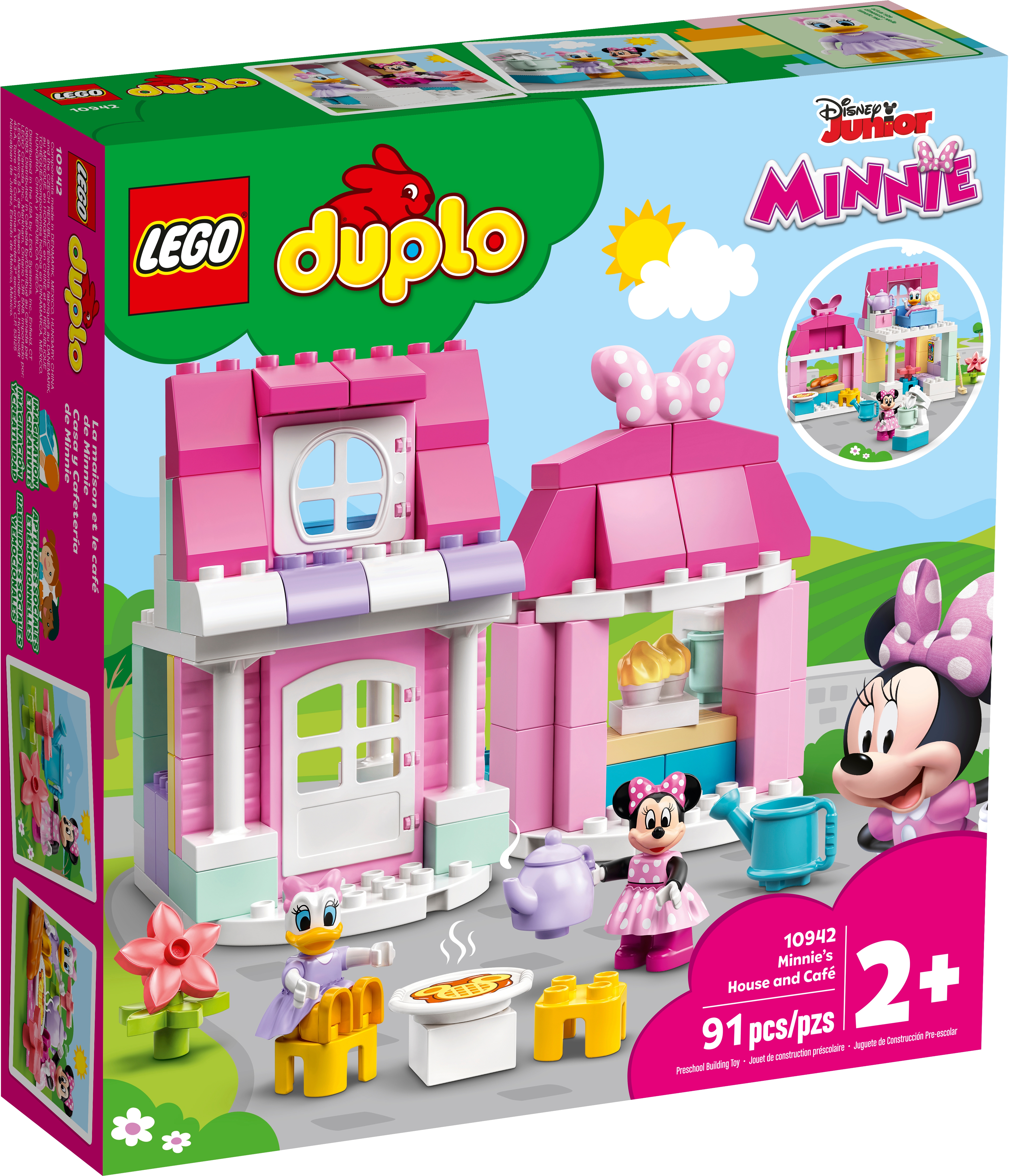 Lego Duplo Disney La Casa e il Caffè di Minnie Giocattoli Costruibi