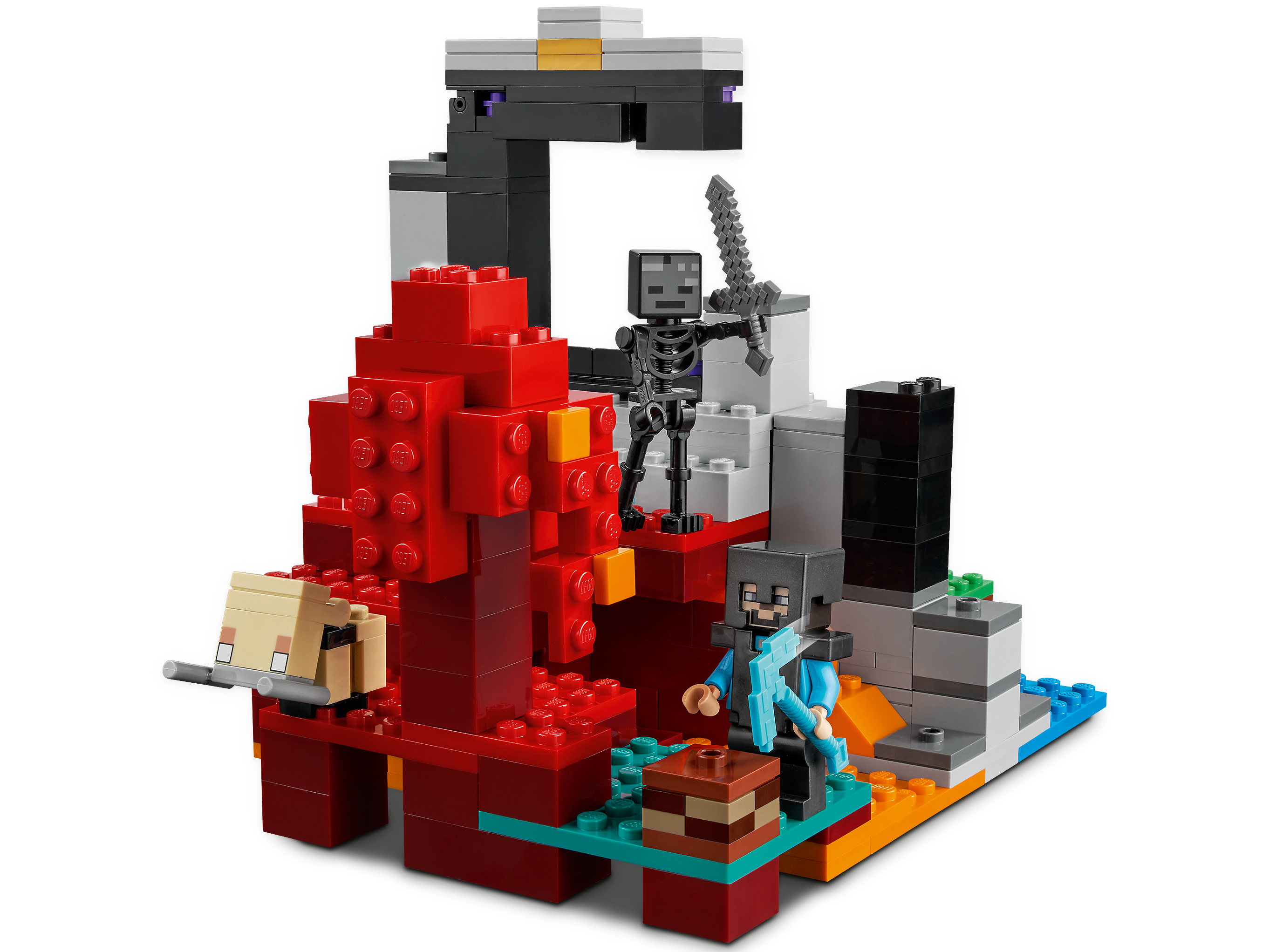 The Ruined Portal US the 21172 LEGO® Official at | Shop Buy Minecraft® | online