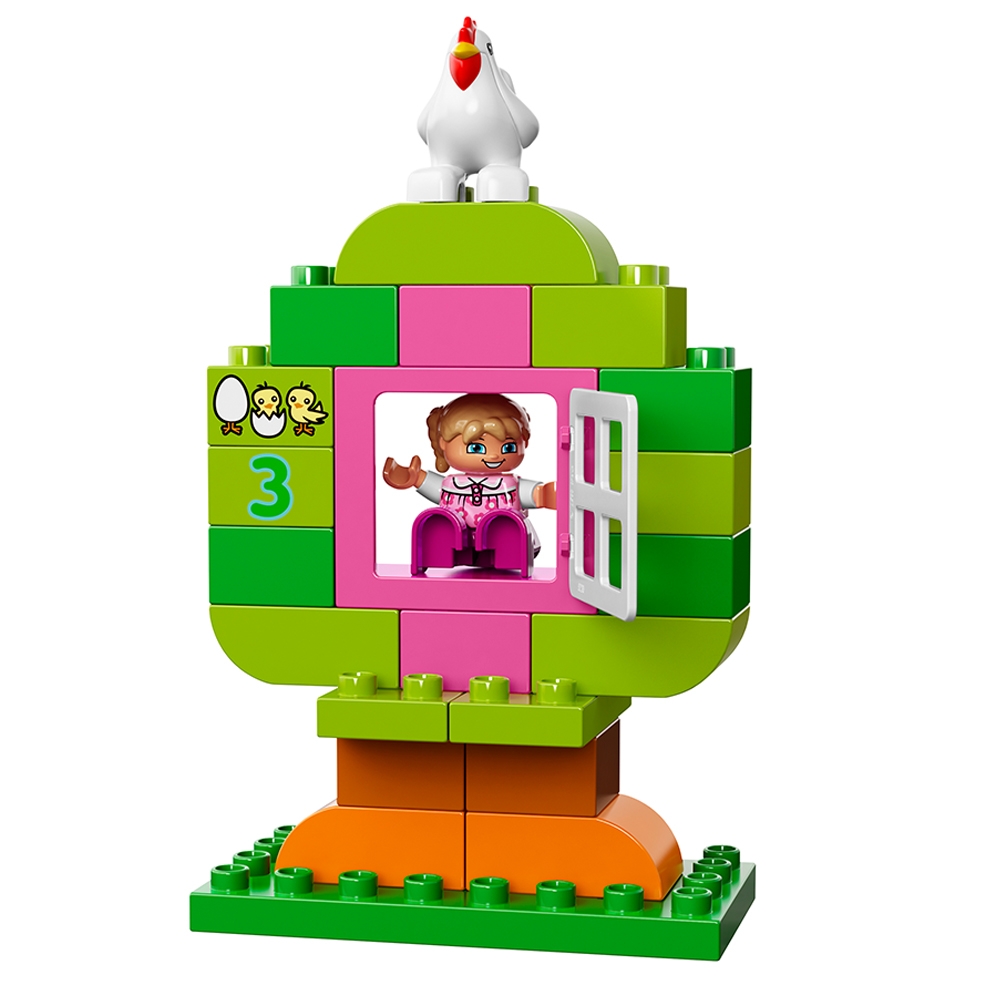 Bliksem servet aansporing LEGO® DUPLO® All-in-One-Pink-Box-of-Fun 10571 | DUPLO® | Buy online at the  Official LEGO® Shop US