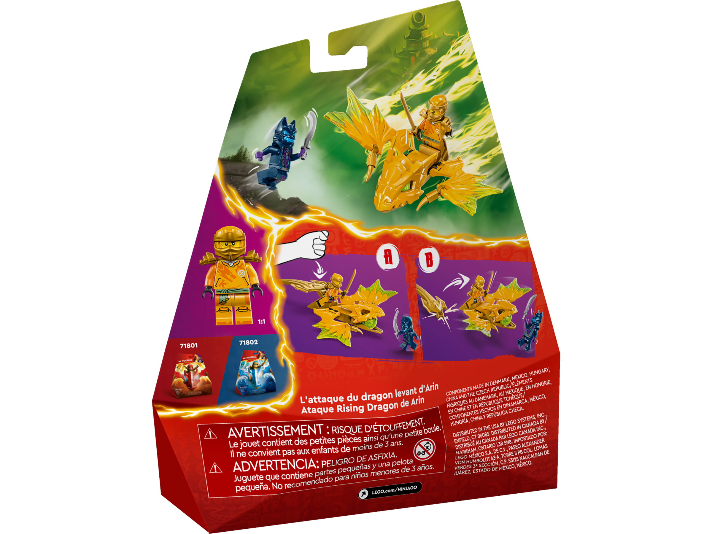 Arin's Rising Dragon Strike 71803 | NINJAGO® | Buy online at the Official  LEGO® Shop US