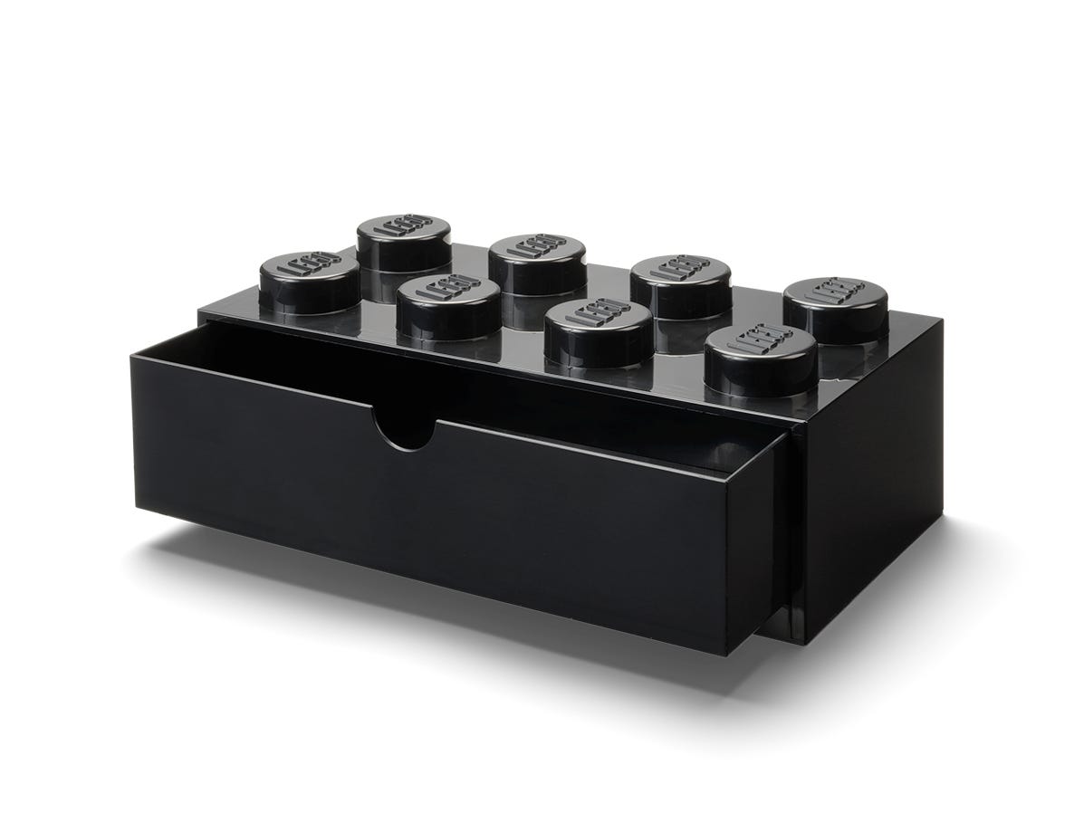 Фото - Конструктор Lego Pudełko na biurko z szufladą w kształcie klocka  z ośmioma wypustkami 