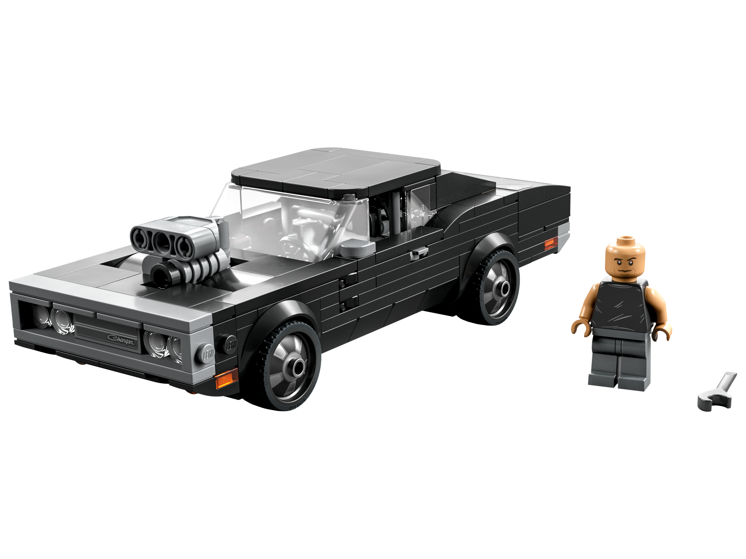 Podstawka do LEGO Fast & Furious 76912 Dodge Charger + 76917 Nissan Skyline  GT-R »