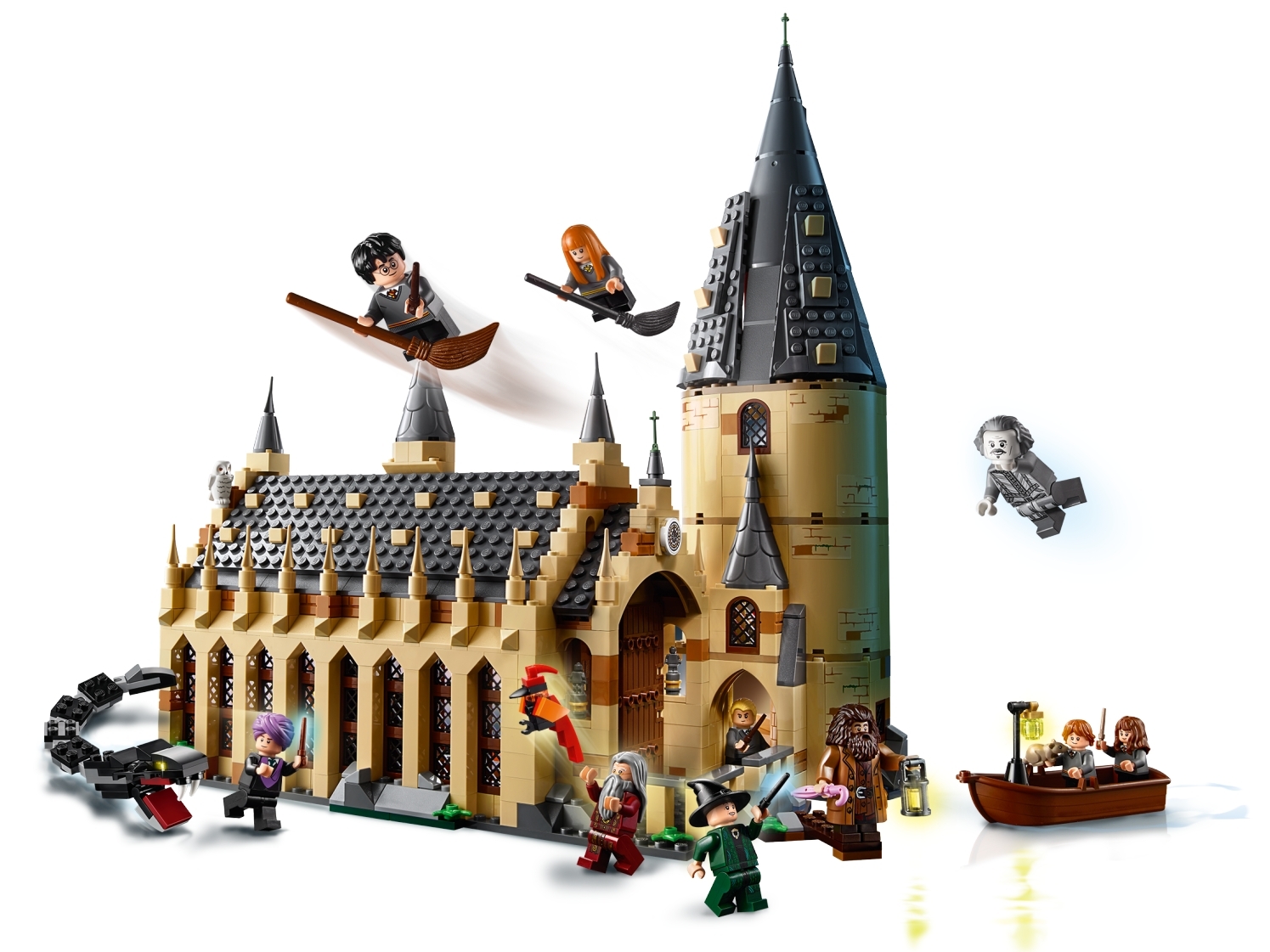 salle du chateau harry potter lego