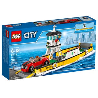 Gek spoelen Regenachtig Veerpont 60119 | City | Officiële LEGO® winkel BE