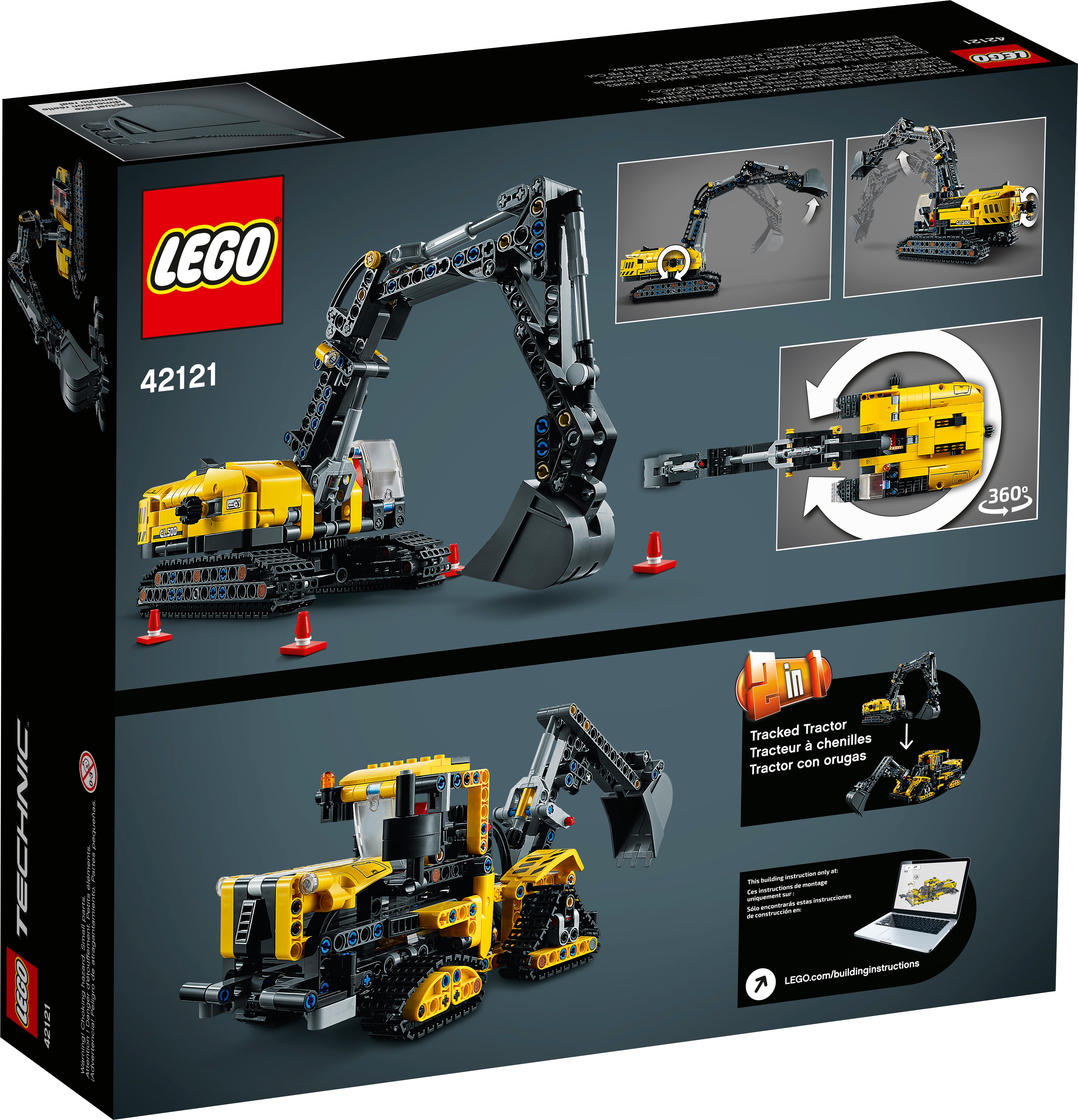 LEGO Technic - Heavy-Duty Excavator (42121) starting from £ 102.64