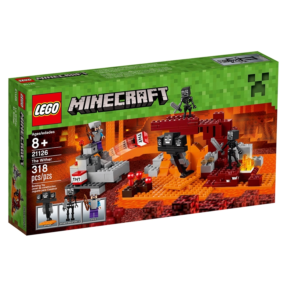 Minifigure Rare Custom Lego Minecraft Iron Armored Steve With Wither Skeleton Building Toys Minifigures Lenka Creations Toys Hobbies