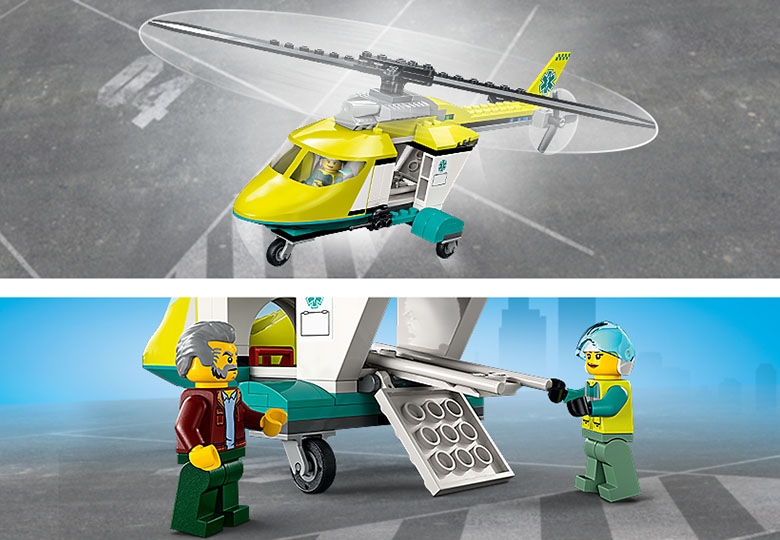 Lego discount news helicopter