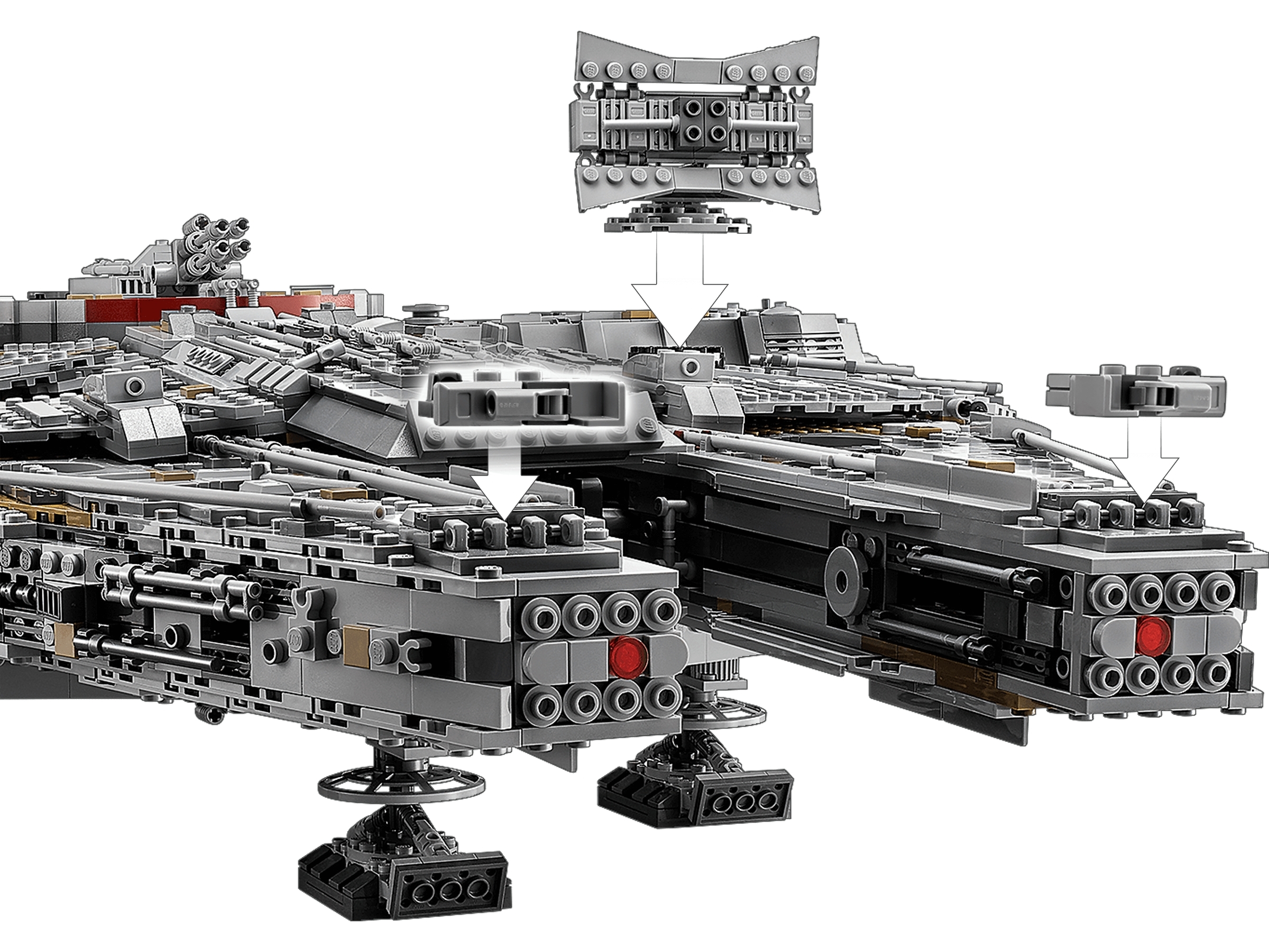 biggest lego set millennium falcon
