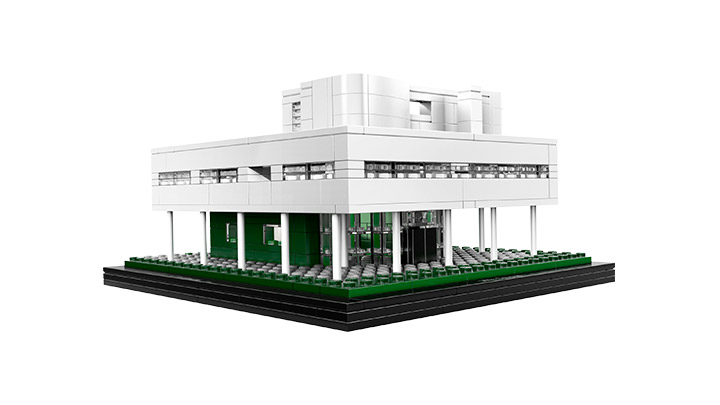 lego architecture villa savoye