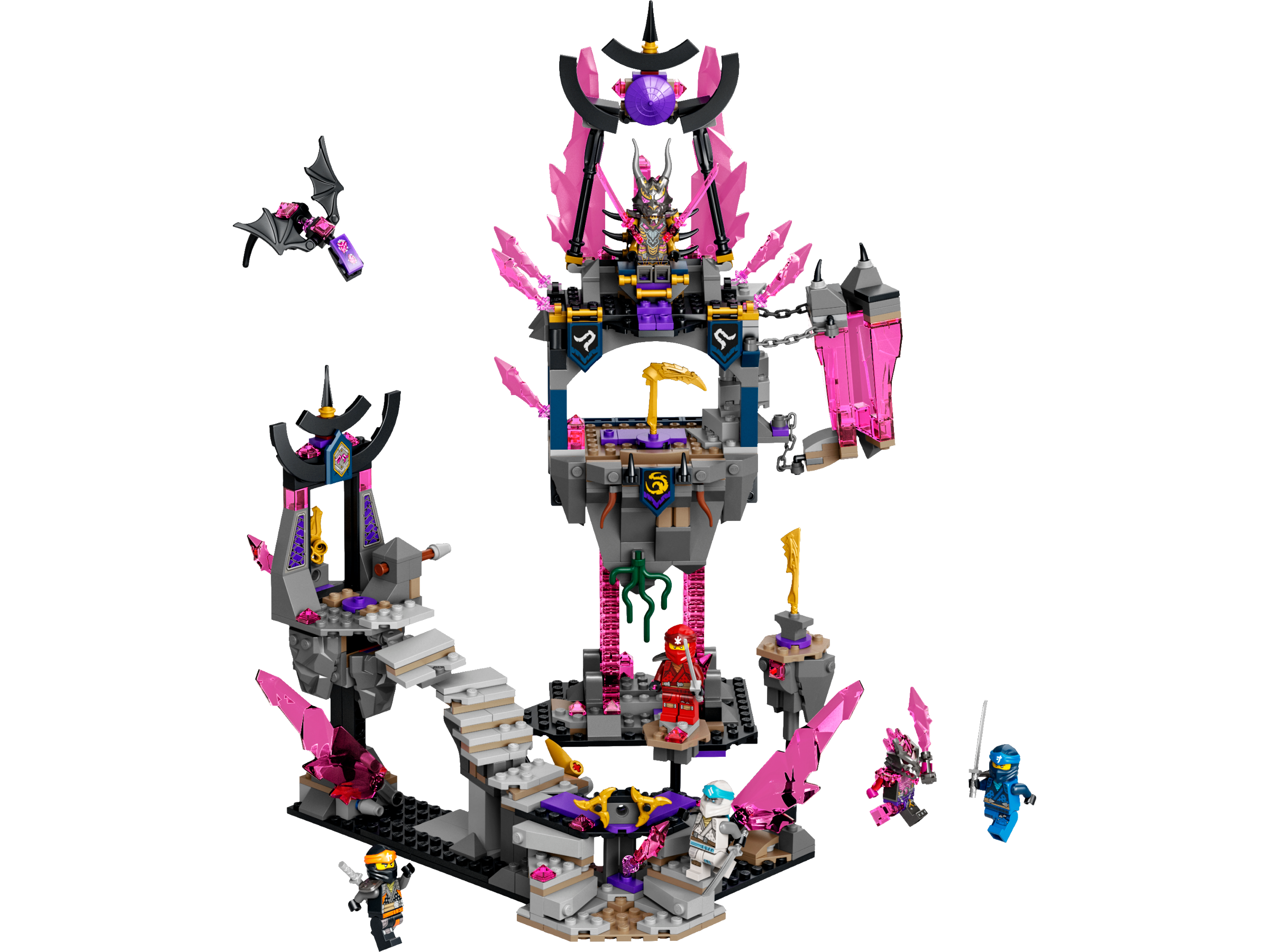 The Crystal King Temple 71771 | NINJAGO® | Buy online at the Official LEGO®  Shop US