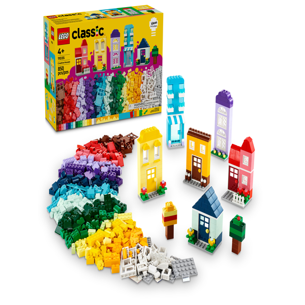 LEGO Classic Brick Set, Building Kit, 300 Pieces, Ages 4+ – Dragonfly Castle