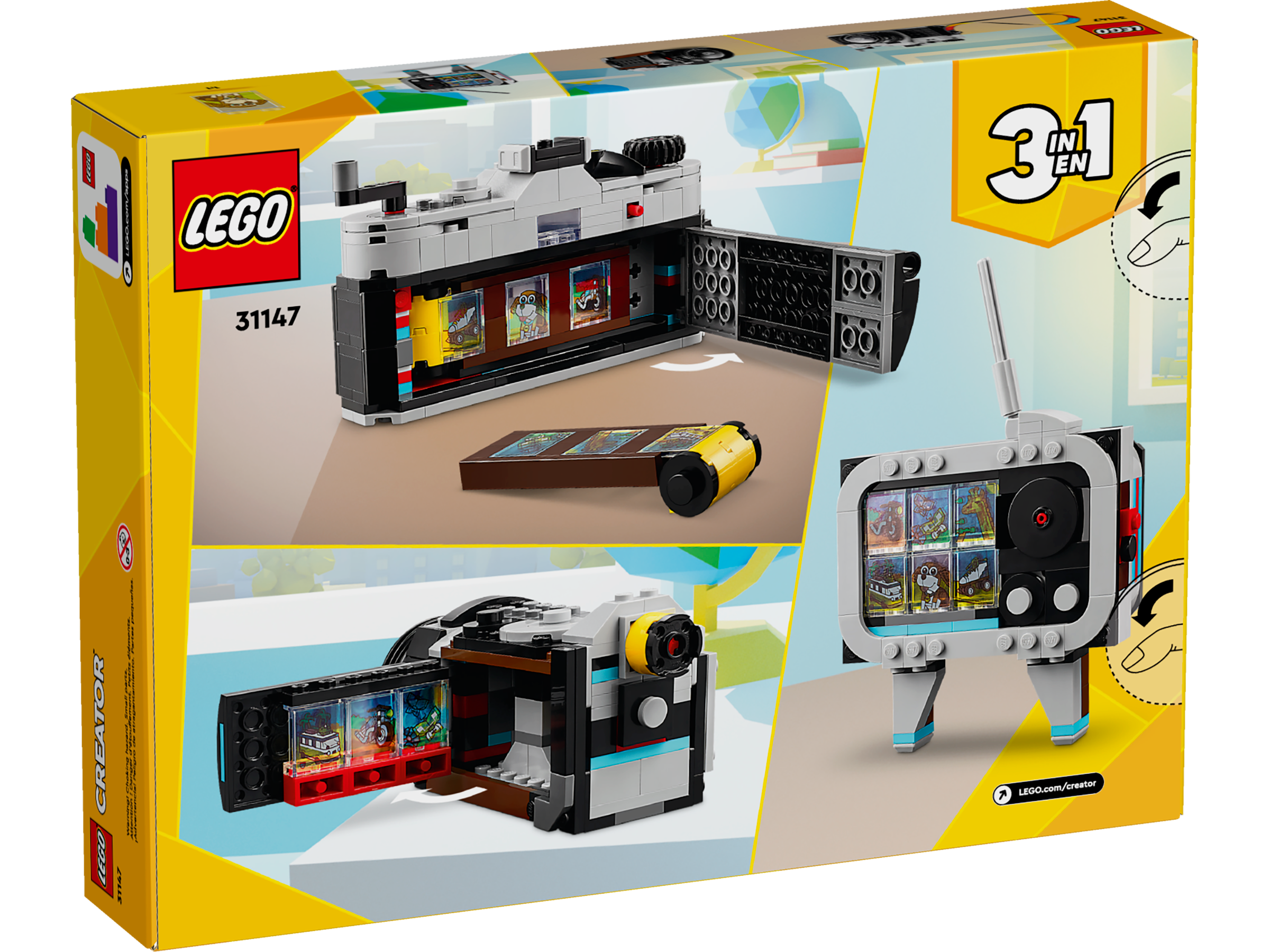 Solo 19,99€ per la fotocamera LEGO 3-in-1: super affare su