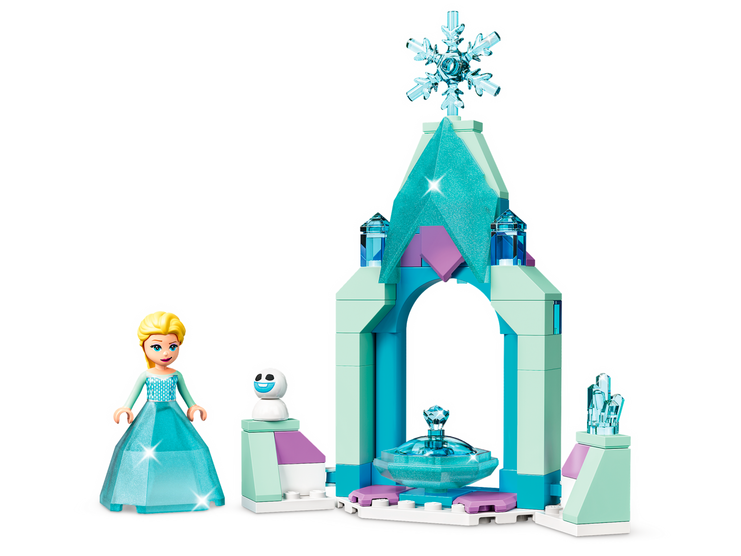 Elsa's Castle Courtyard 43199 Disney™ | Buy at Official LEGO® Shop US