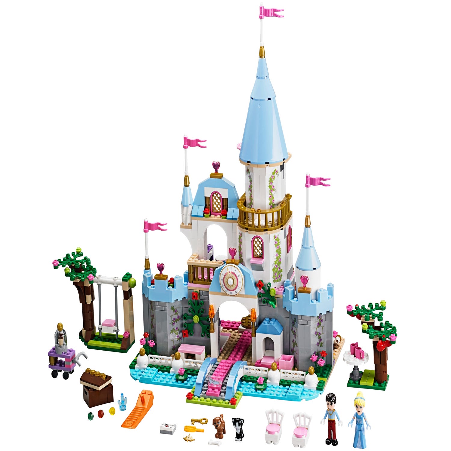 Tuhkimon romanttinen linna 41055 | Disney™ | Virallinen LEGO®-kaupasta FI