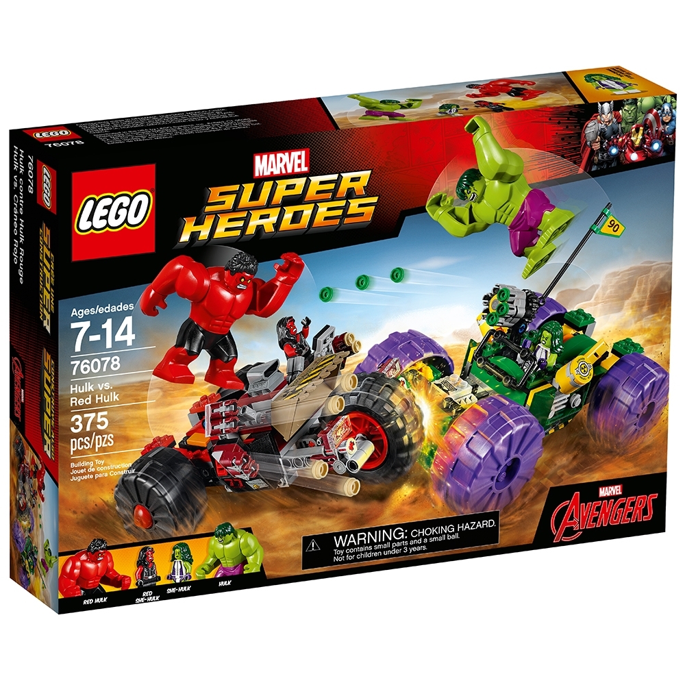 Hulk vs. Red Hulk 76078 | Marvel | Buy online at the Official LEGO