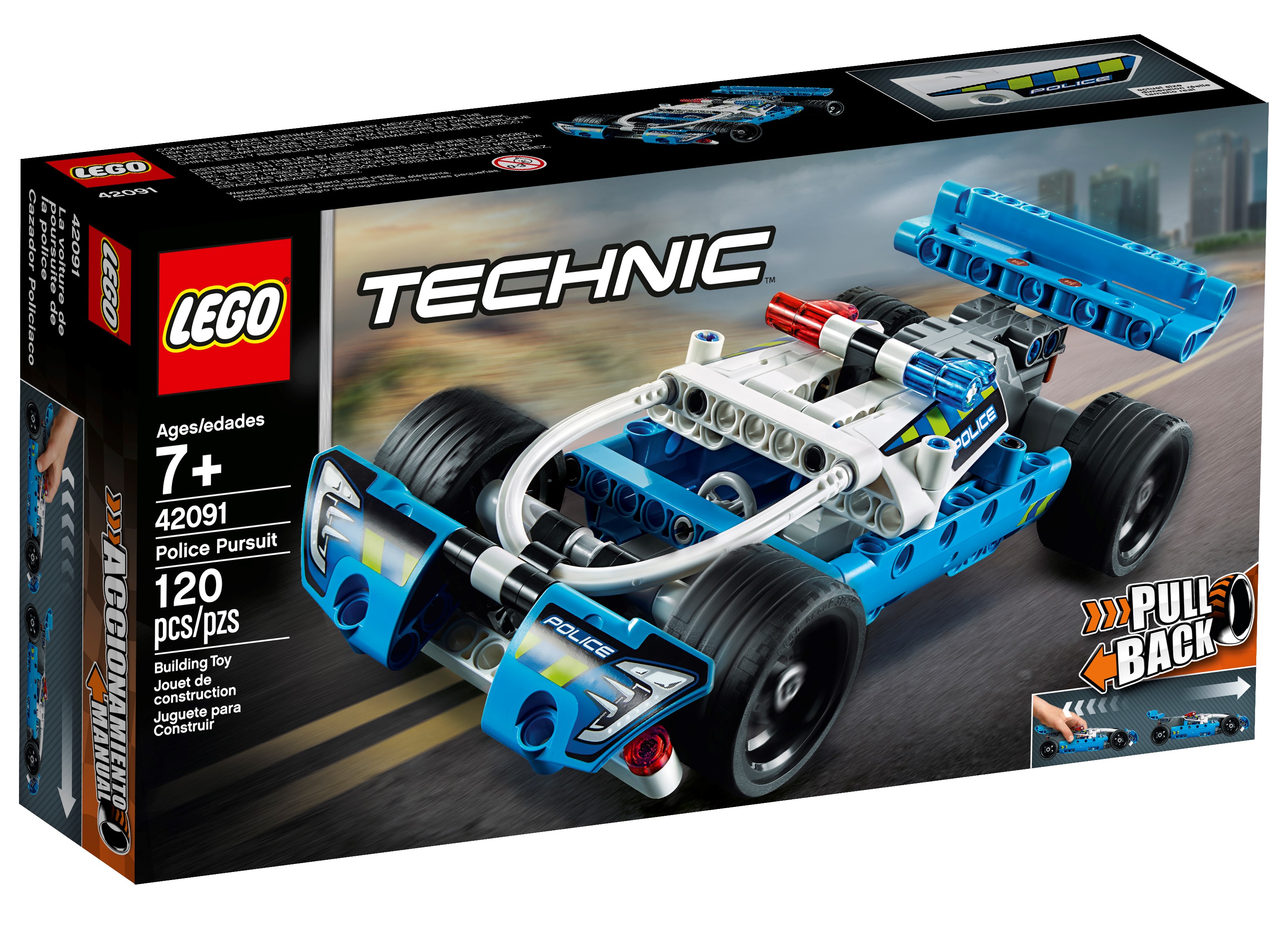 lego technic 42090 and 42091