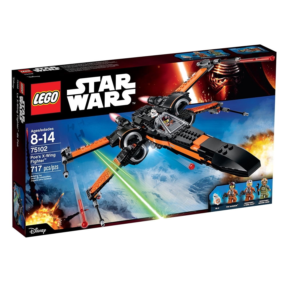 Poe's X-Wing Fighter™ 75102 | Star Wars™ | Buy online at the