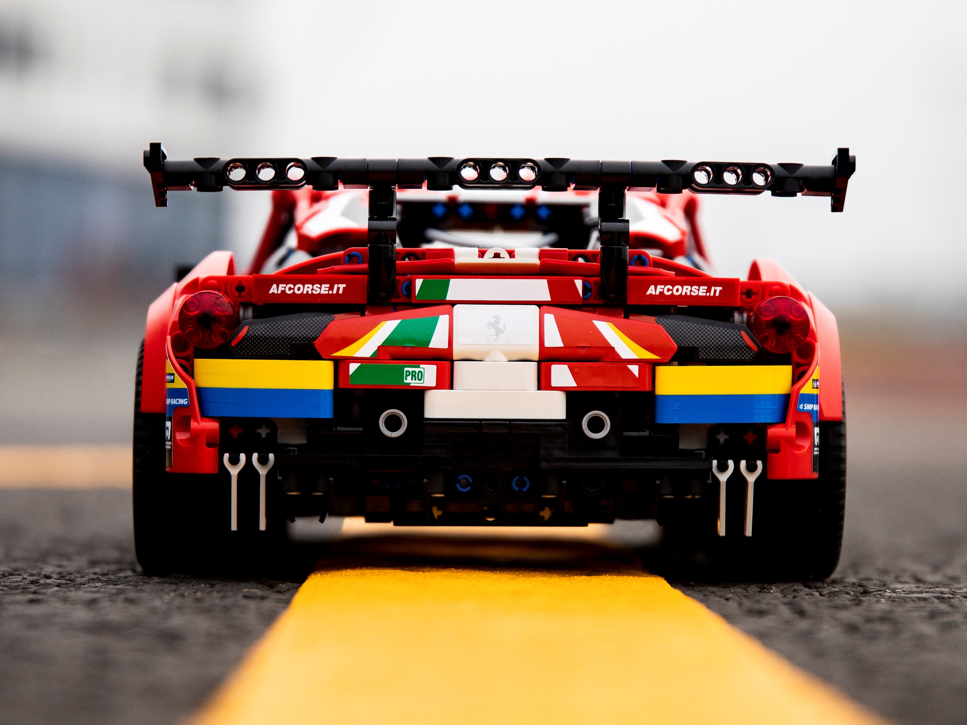 Brickfinder - LEGO Technic Ferrari 488 GTE (41425) Officially Announced!
