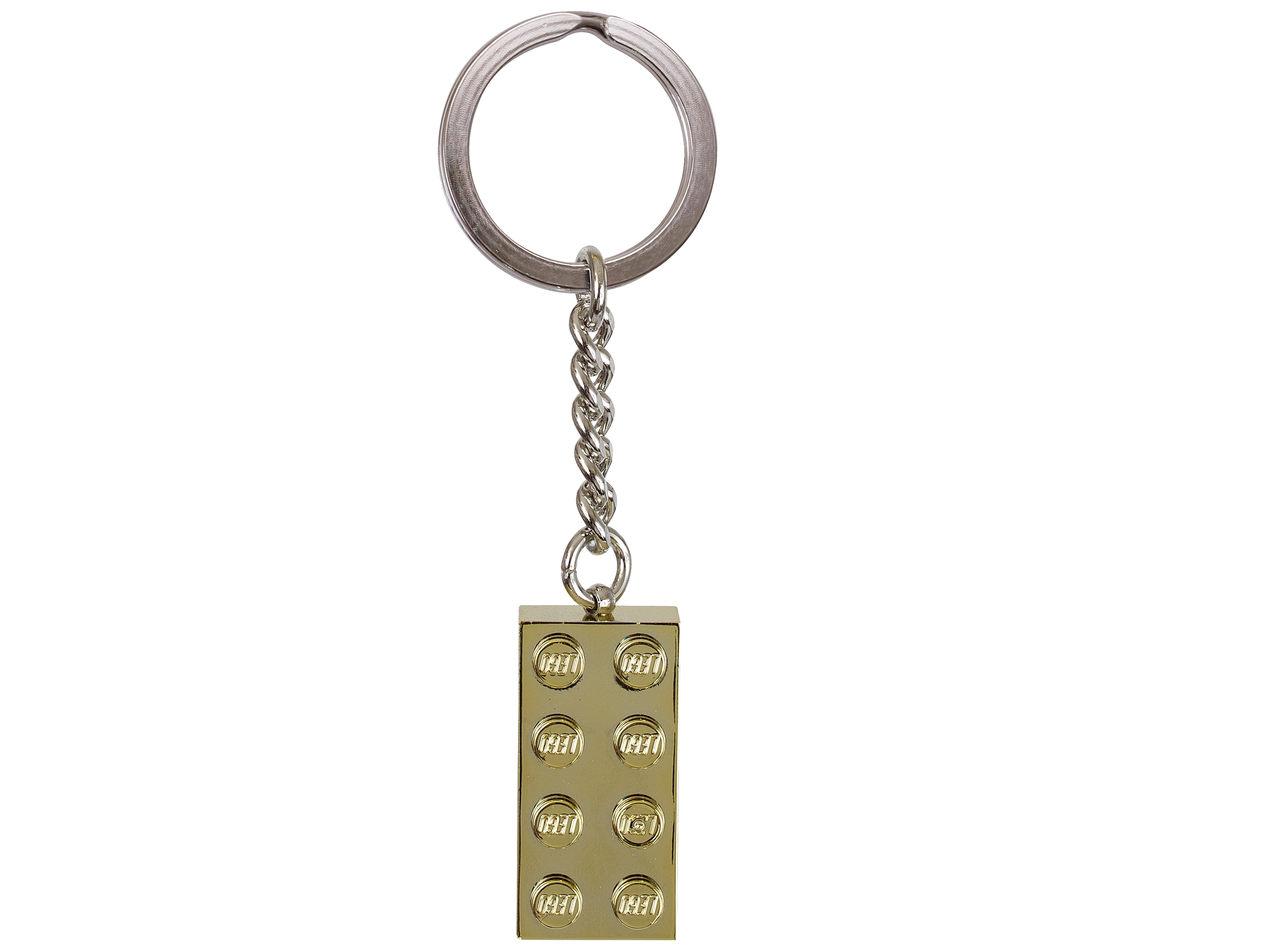 LEGO 854159 Porte-clés Brique 2x4 vert sable (Porte-Clés) - Autour