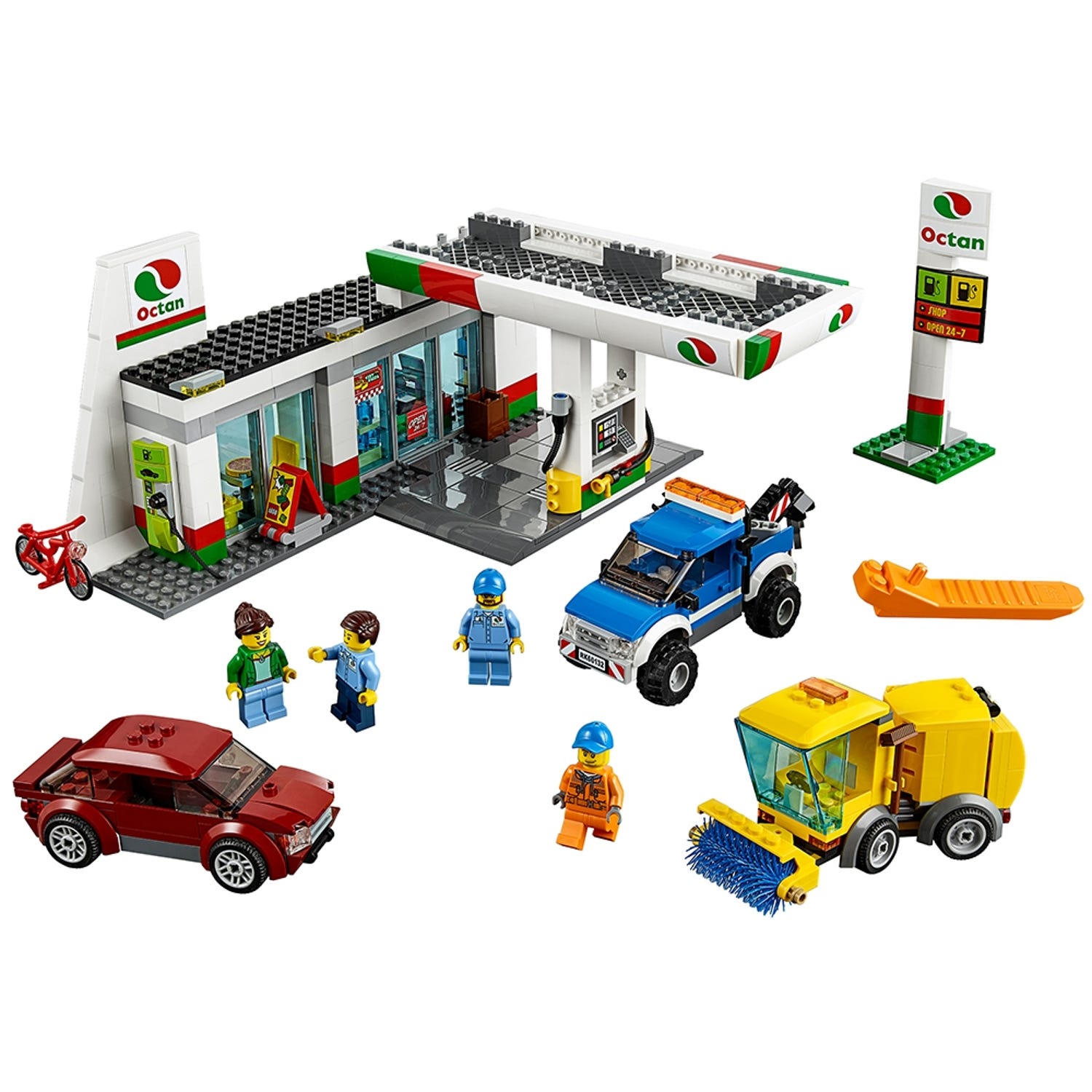 Servicestation | City | Officiel LEGO® Shop DK