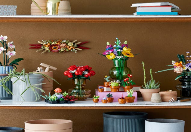 LEGO Botanical Collection – Flower Bouquet, Home Decor