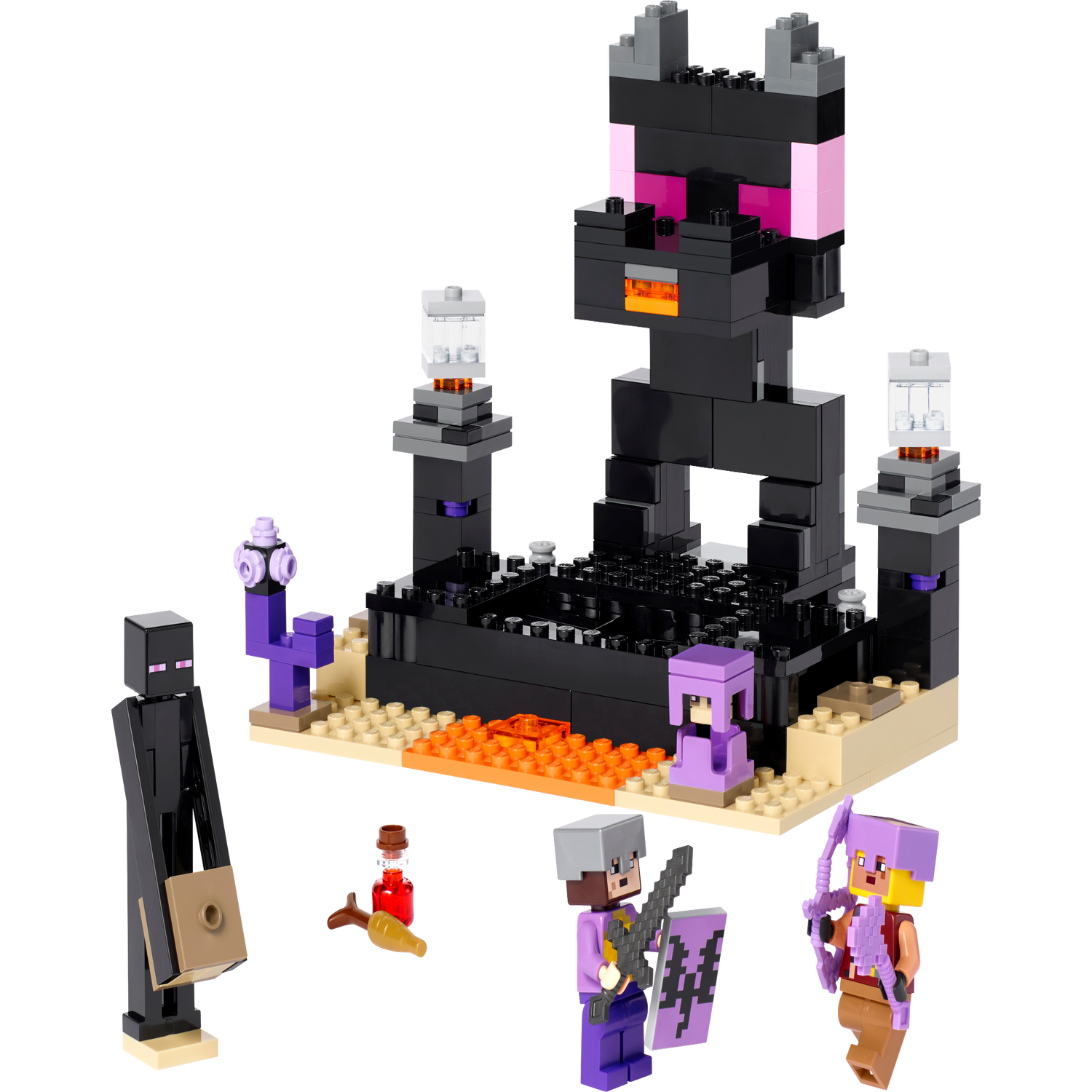 The End Arena 21242 | Minecraft® | Buy online at the Official LEGO® Shop US