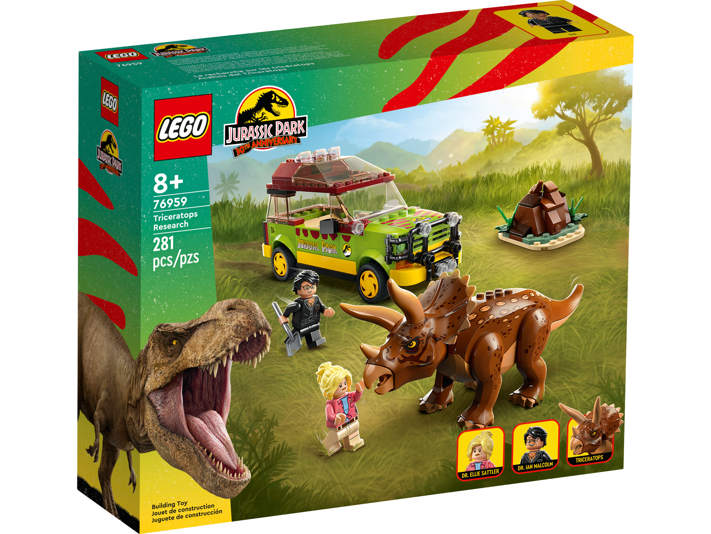 Kracht Actief heroïsch Triceratops Research 76959 | Jurassic World™ | Buy online at the Official  LEGO® Shop US