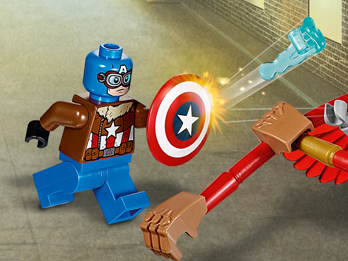 lego avengers infinity war captain america set